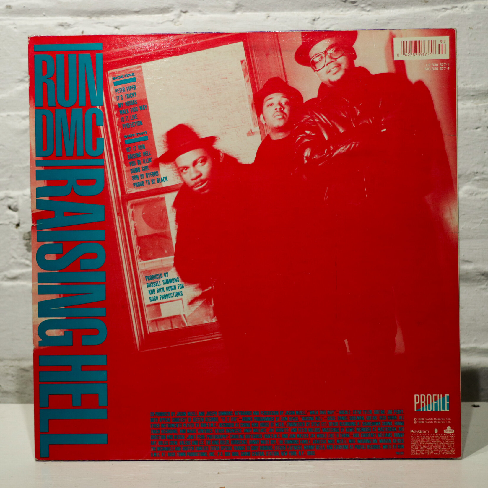 [Nick's Disk Pics] Run DMC: Raising Hell [LONDON]