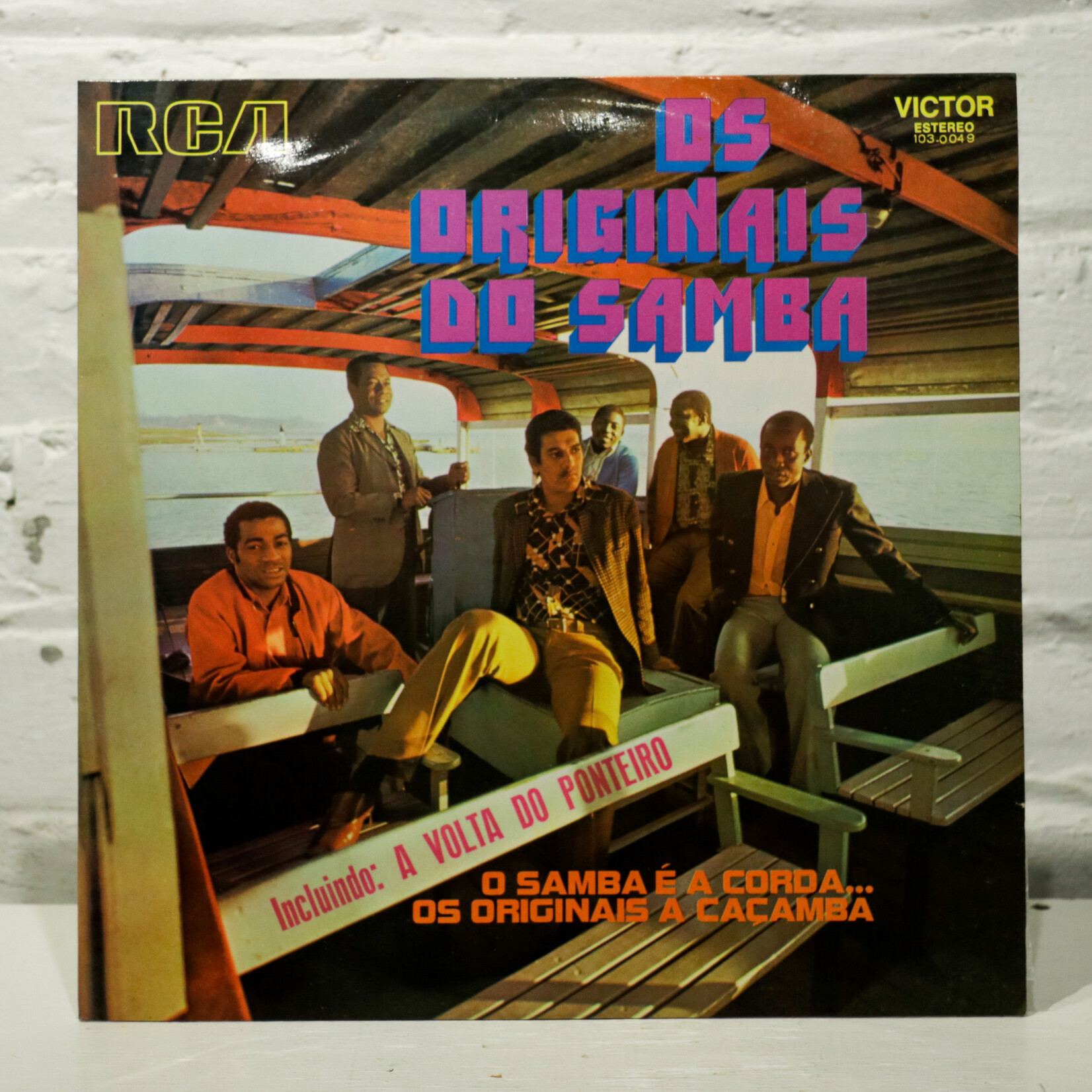 [Nick's Disk Pics] Os Originais Do Samba: O Samba É A Corda... Os Originais A Caçamba [RCA]
