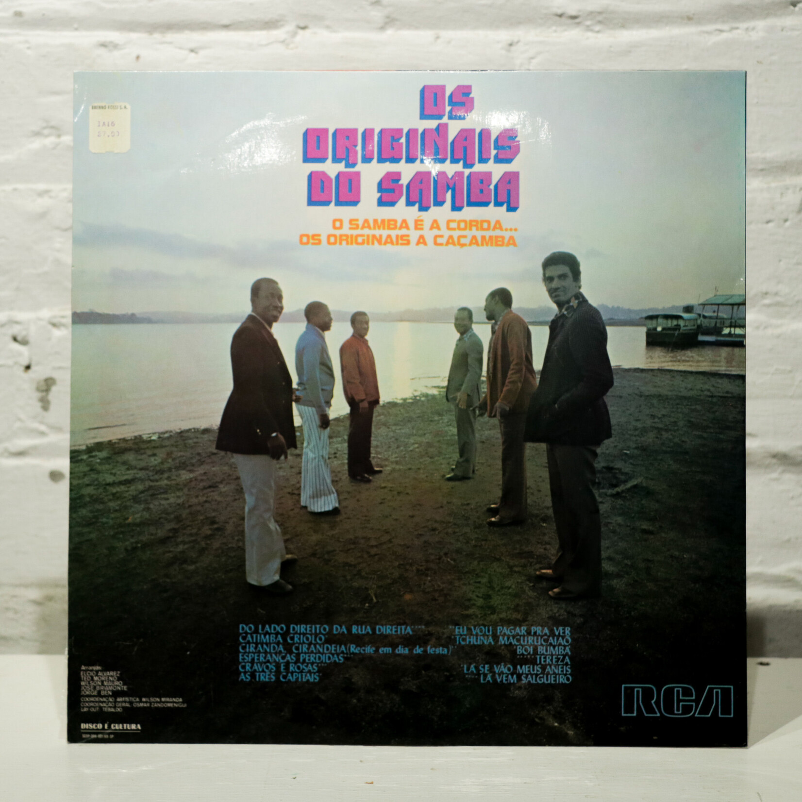 [Nick's Disk Pics] Os Originais Do Samba: O Samba É A Corda... Os Originais A Caçamba [RCA]