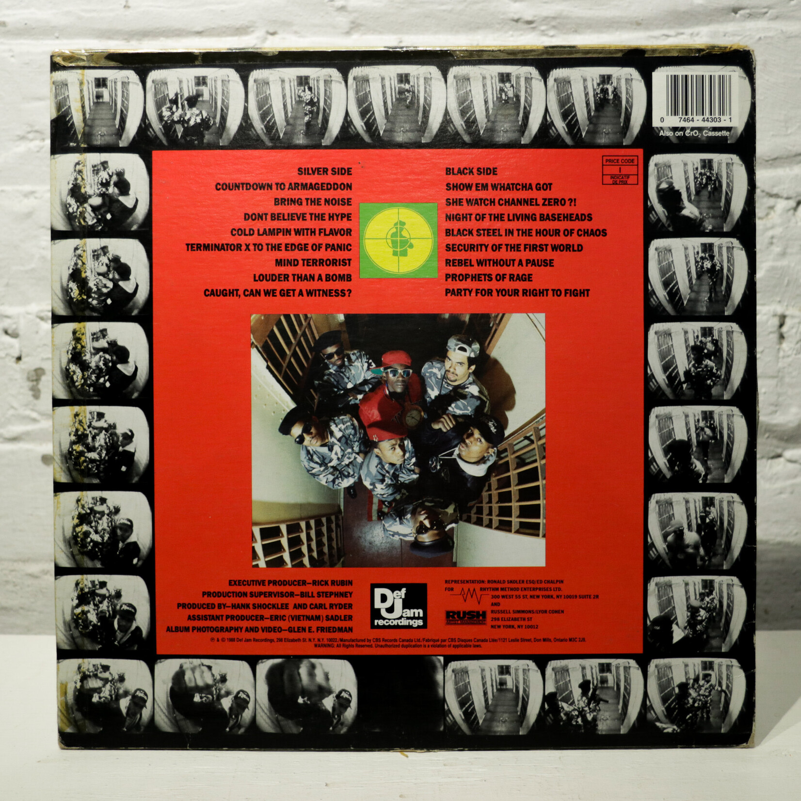 [Nick's Disk Pics] Public Enemy: It Takes A Nation Of Millions To Hold Us Back [DEF JAM]