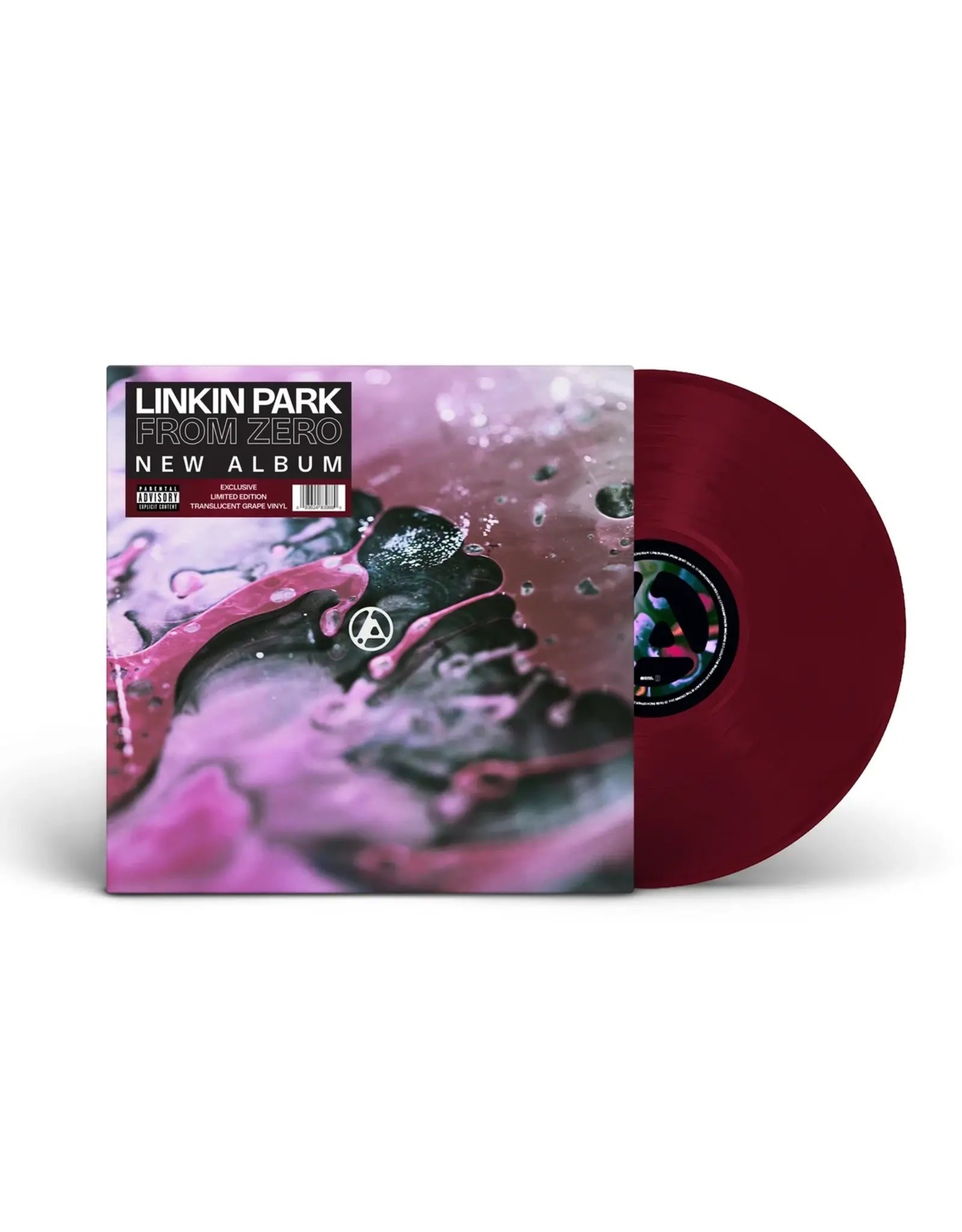 海外限定 LINKIN PARK FROM ZERO Alternate ver Linkin Park - FROM ZERO ALTERNATE COVER 4 BLUEBERRY VINYL LP