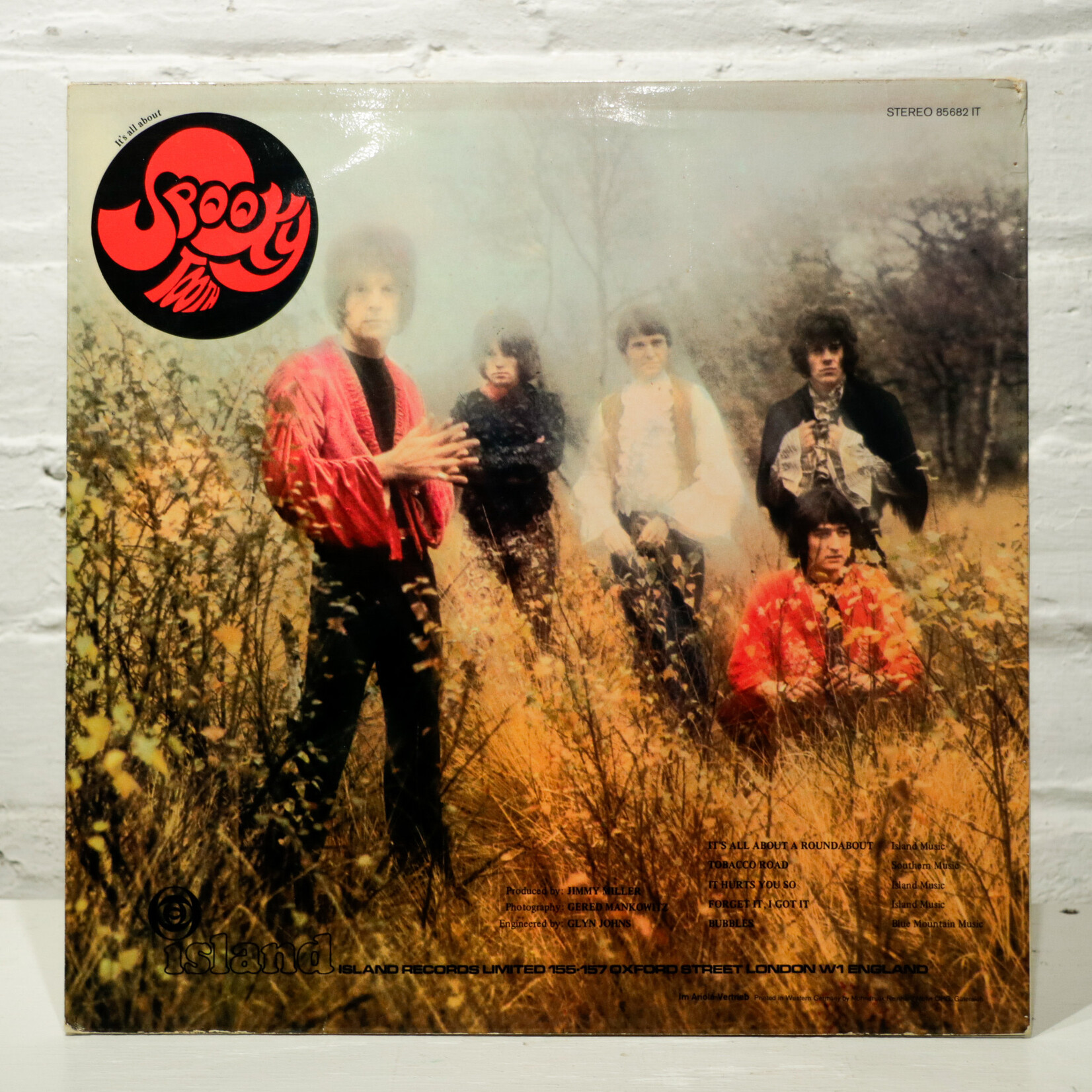 [Nick's Disk Pics] Spooky Tooth: It's All About (1971, Germany, Pink Rim Island, VG+) [ISLAND]