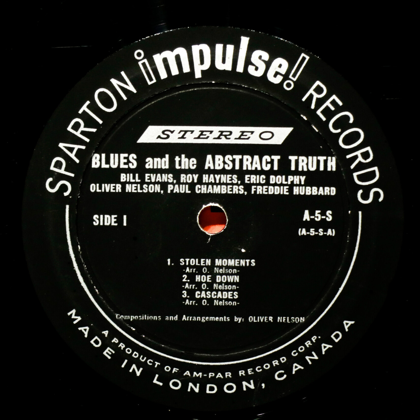 [Nick's Disk Pics] Nelson, Oliver: Blues And The Abstract Truth [IMPULSE]
