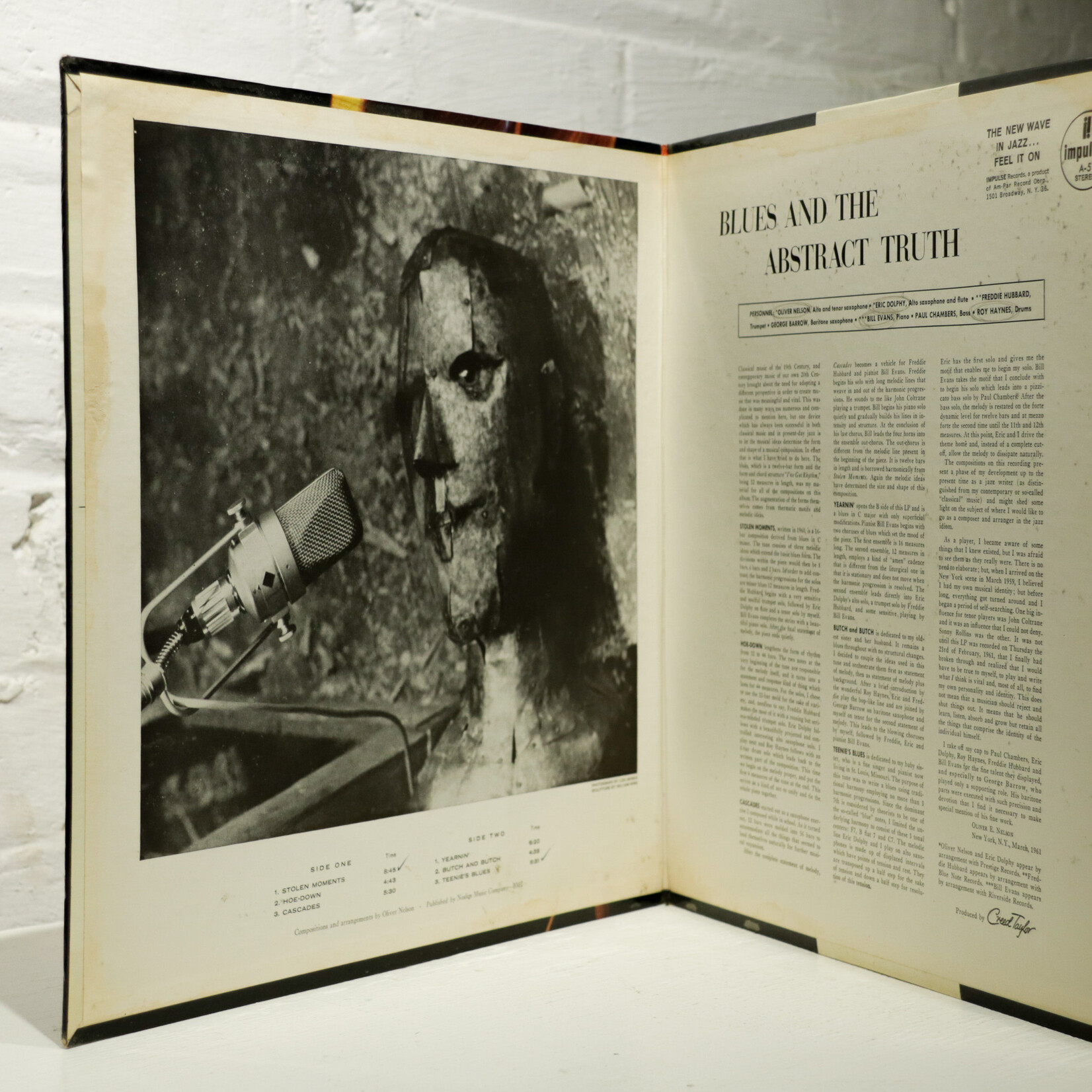 [Nick's Disk Pics] Nelson, Oliver: Blues And The Abstract Truth [IMPULSE]