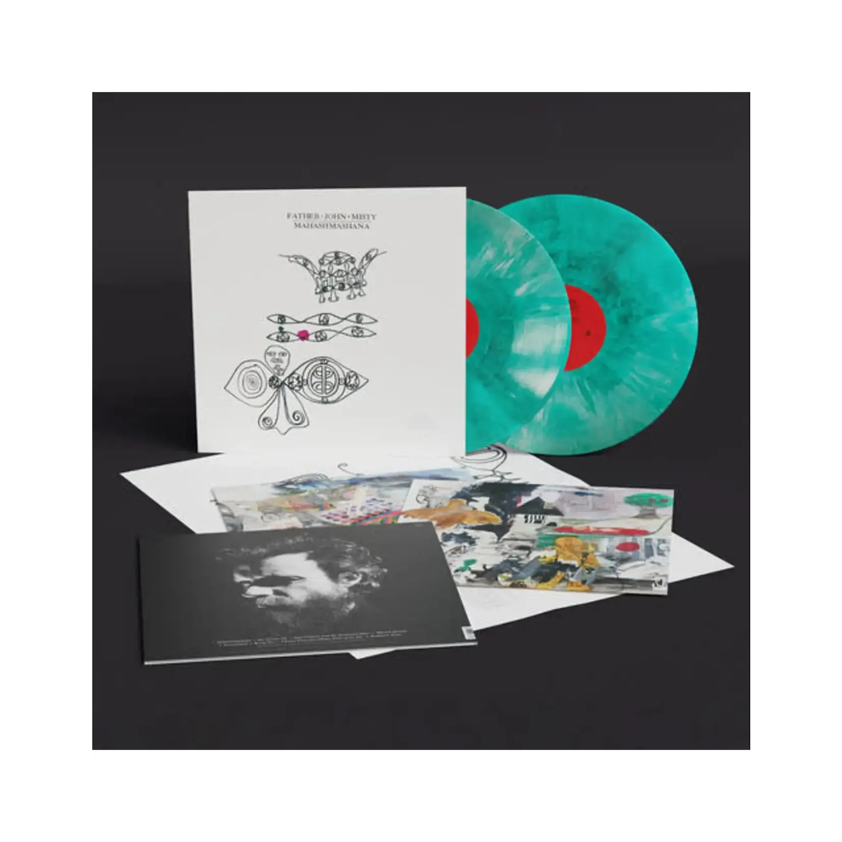 [New] Father John Misty: Mahashmashana (LOSER Edition, blue mashup vinyl, 2LP) [SUB POP]
