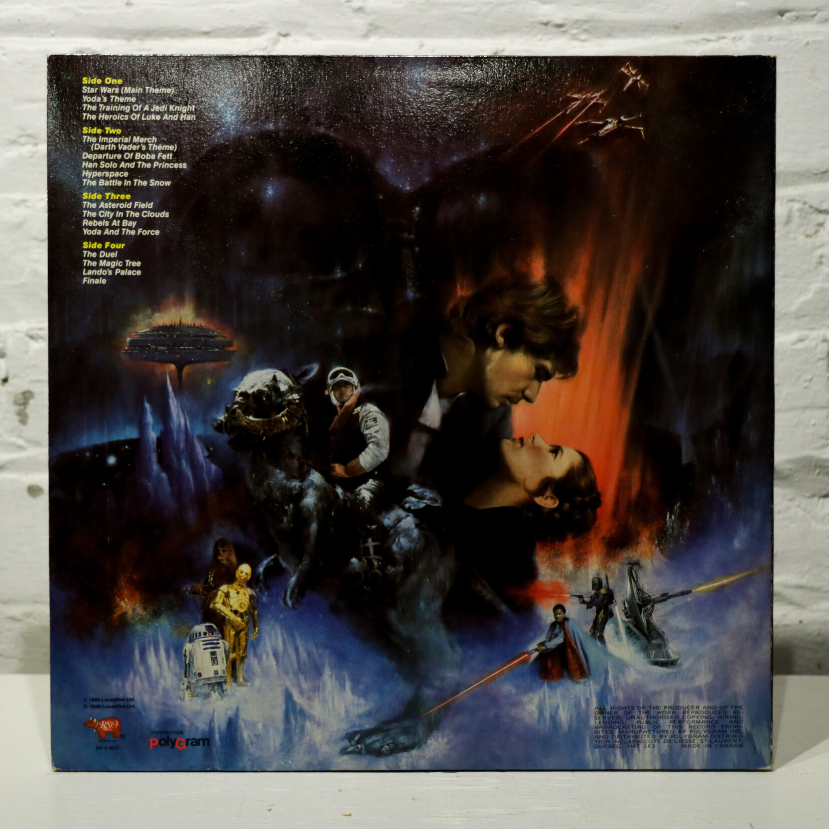 [Nick's Disk Pics] London Symphony Orchestra: Star Wars/ Empire Strikes Back (Original Soundtrack) [RSO]