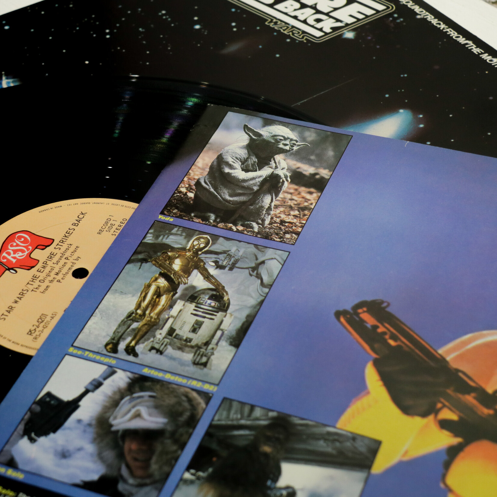 [Nick's Disk Pics] London Symphony Orchestra: Star Wars/ Empire Strikes Back (Original Soundtrack) [RSO]