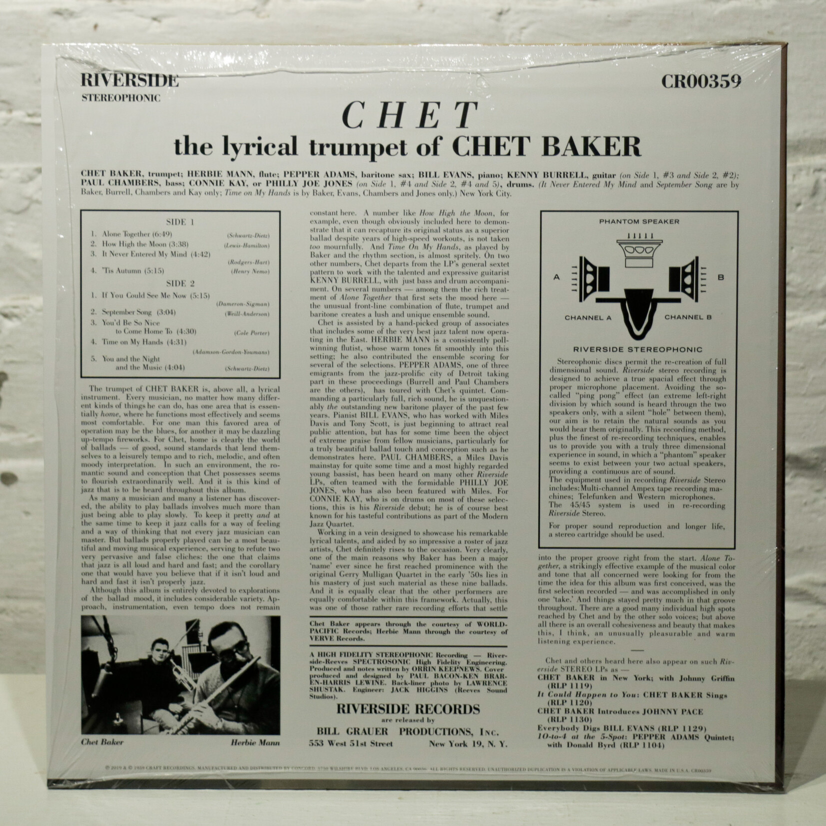 [Nick's Disk Pics] Baker, Chet: Chet [RIVERSIDE]