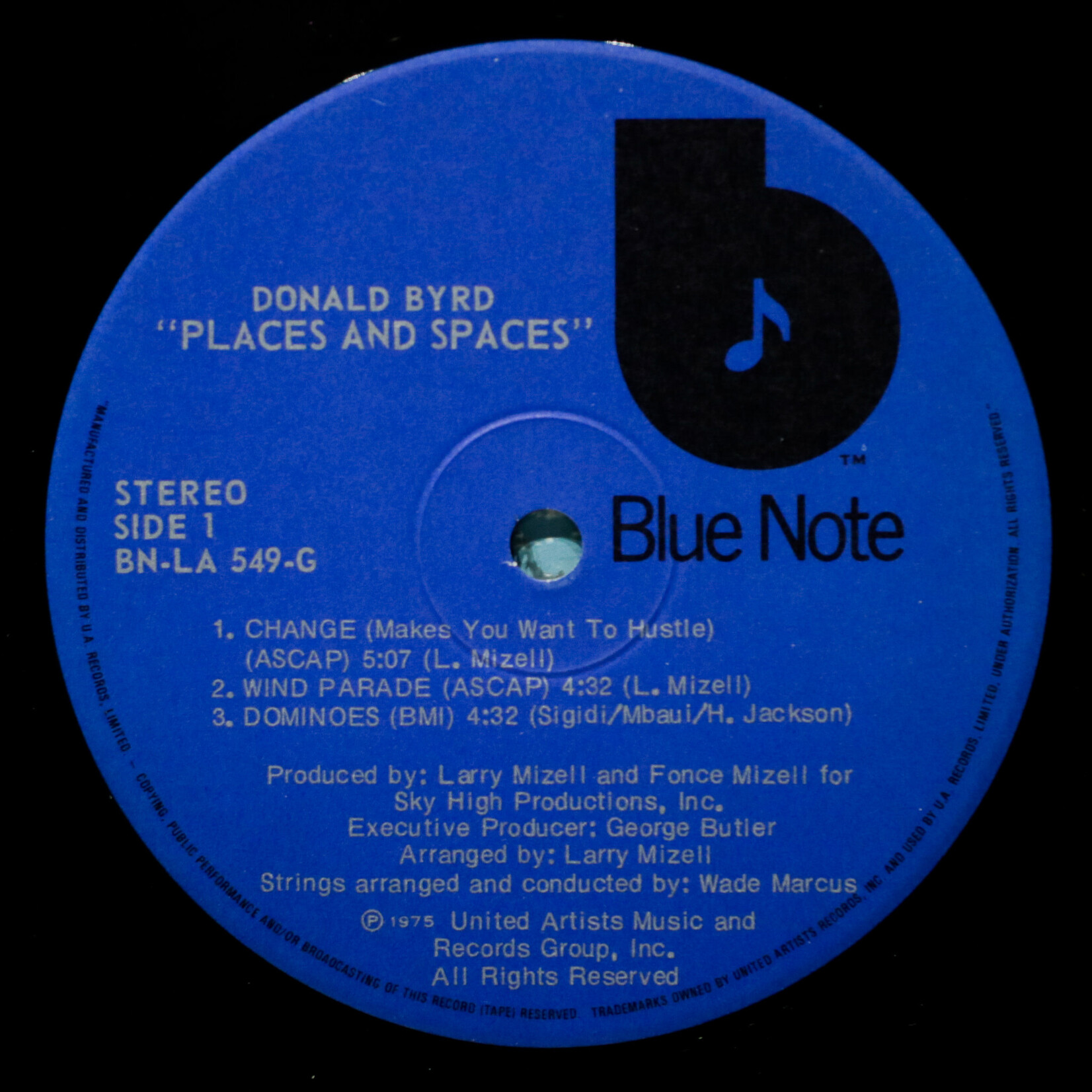 [Nick's Disk Pics] Byrd, Donald: Places and Spaces [BLUE NOTE]