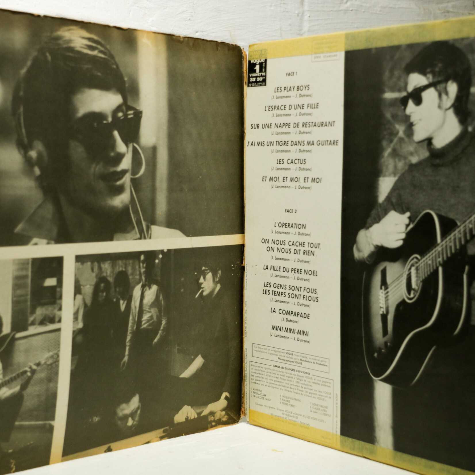 [Nick's Disk Pics] Dutronc, Jacques: self-titled  [DISQUES VOGUE]
