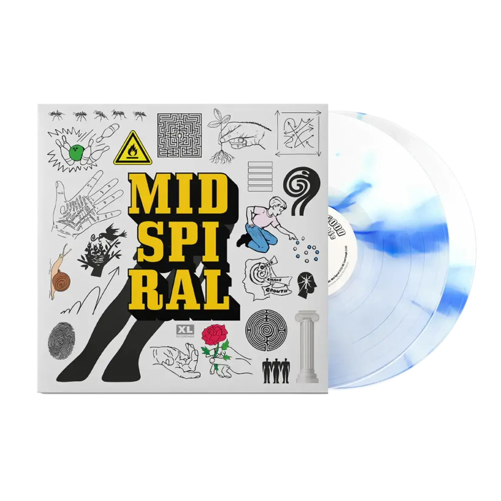 [New Vinyl] BadBadNotGood: Mid-Spiral (2LP/white & blue/180g) [PEOPLE'S CHAMP]