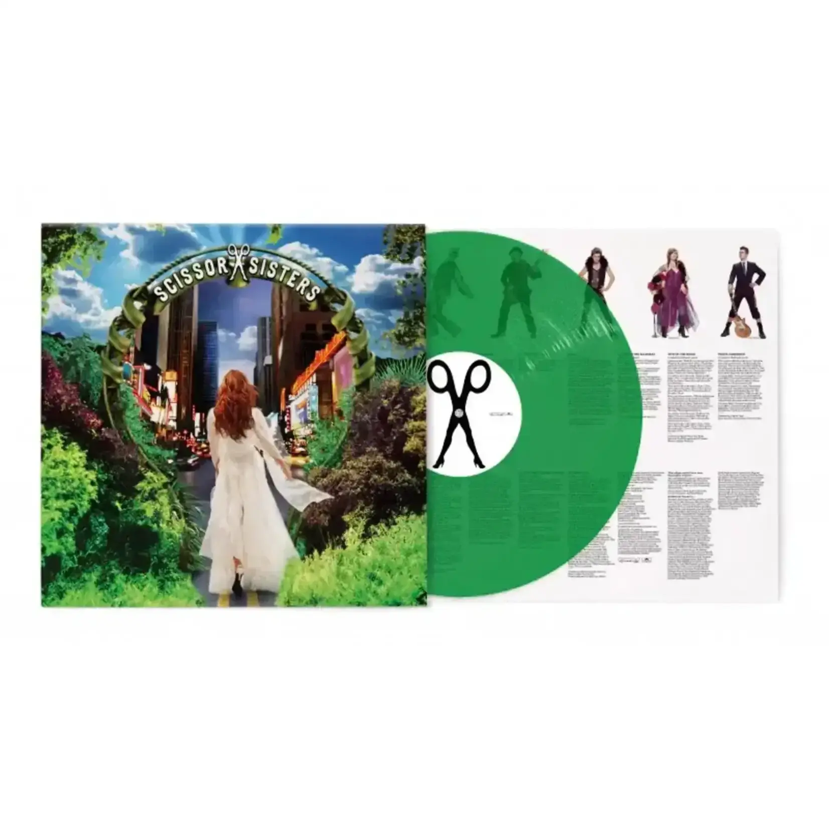 [New Vinyl] Scissor Sisters: Scissor Sisters (20th-anniversary edition/transparent green vinyl) [UNIVERSAL]
