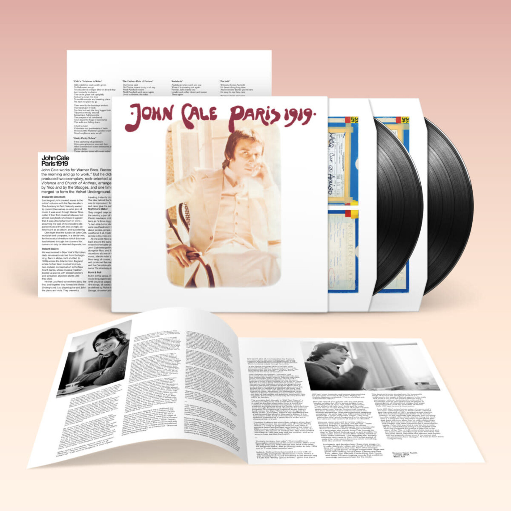 [New Vinyl] Cale, John: Paris 1919 - Deluxe Remastered Edition (Deluxe Edition) [DOMINO RECORD CO.]
