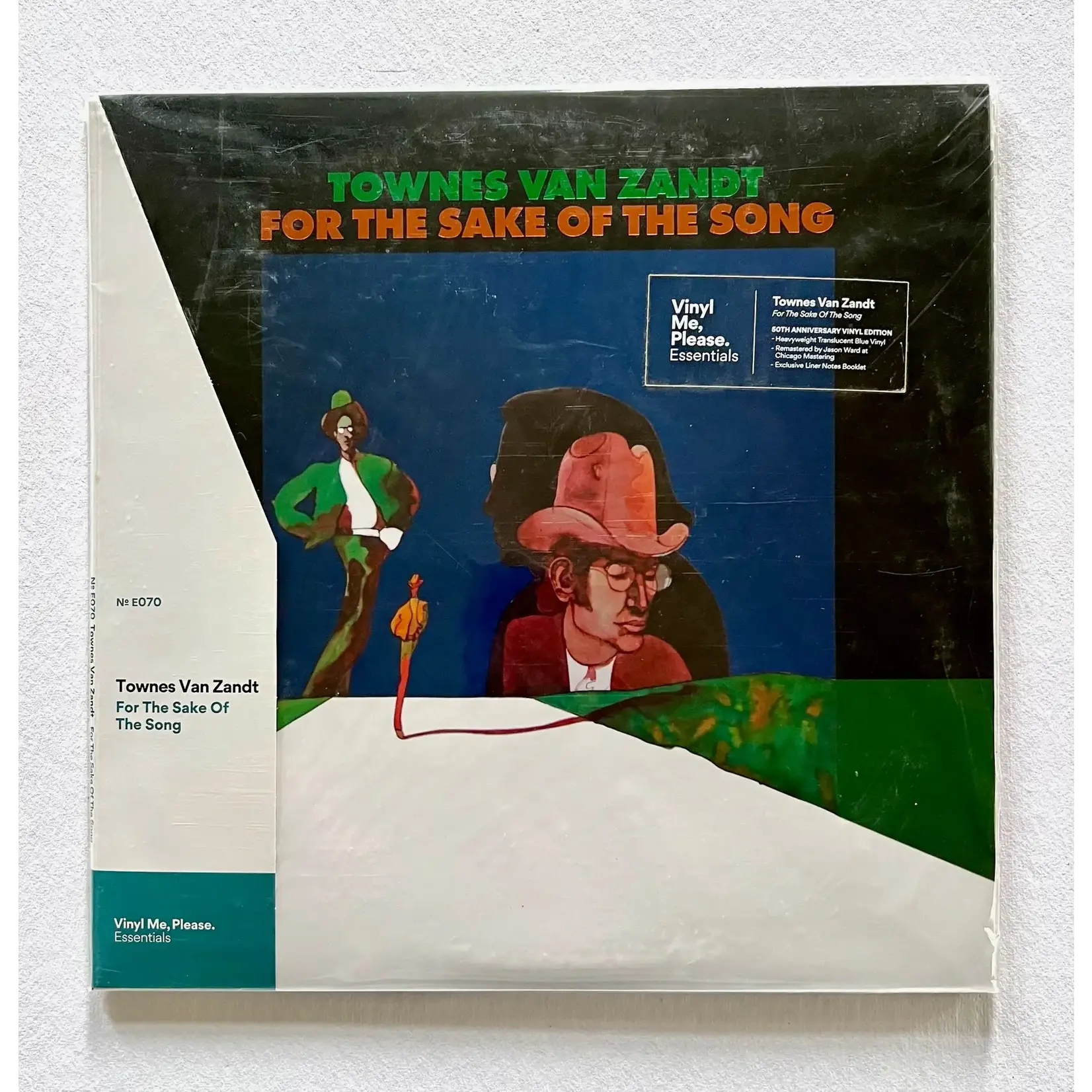 [New Vinyl] Van Zandt, Townes: For The Sake Of The Song (180g-midnight blue vinyl) [VINYL ME, PLEASE]