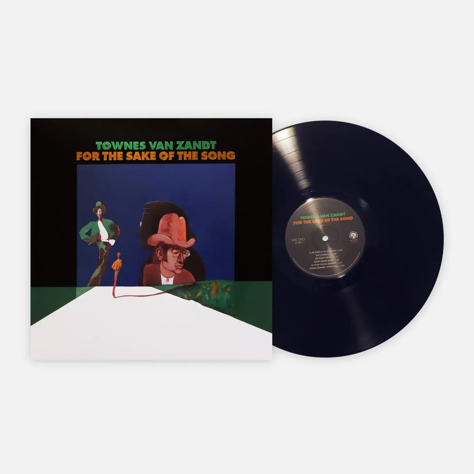[New] Van Zandt, Townes: For The Sake Of The Song (180g-midnight blue vinyl) [VINYL ME, PLEASE]