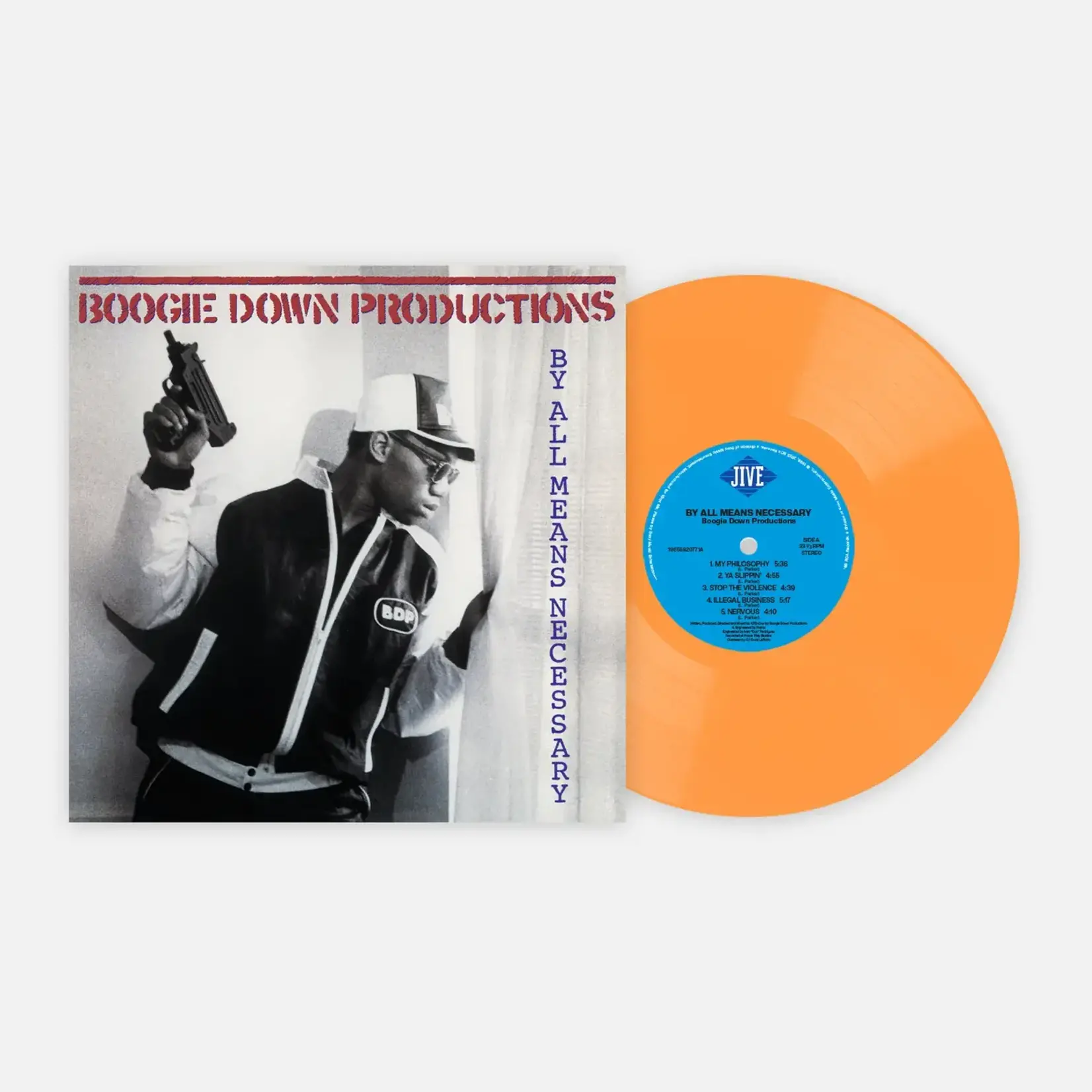 [New] Boogie Down Productions: By All Me`ans Necessary (180g-orange vinyl) [VINYL ME, PLEASE]