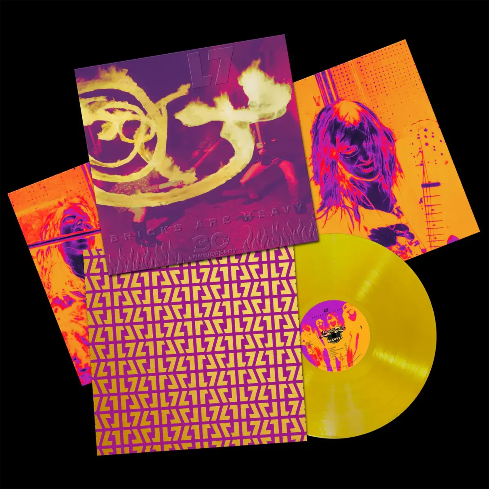 [New] L7: Bricks Are Heavy (deluxe edition-gold vinyl) [LICORICE PIZZA]