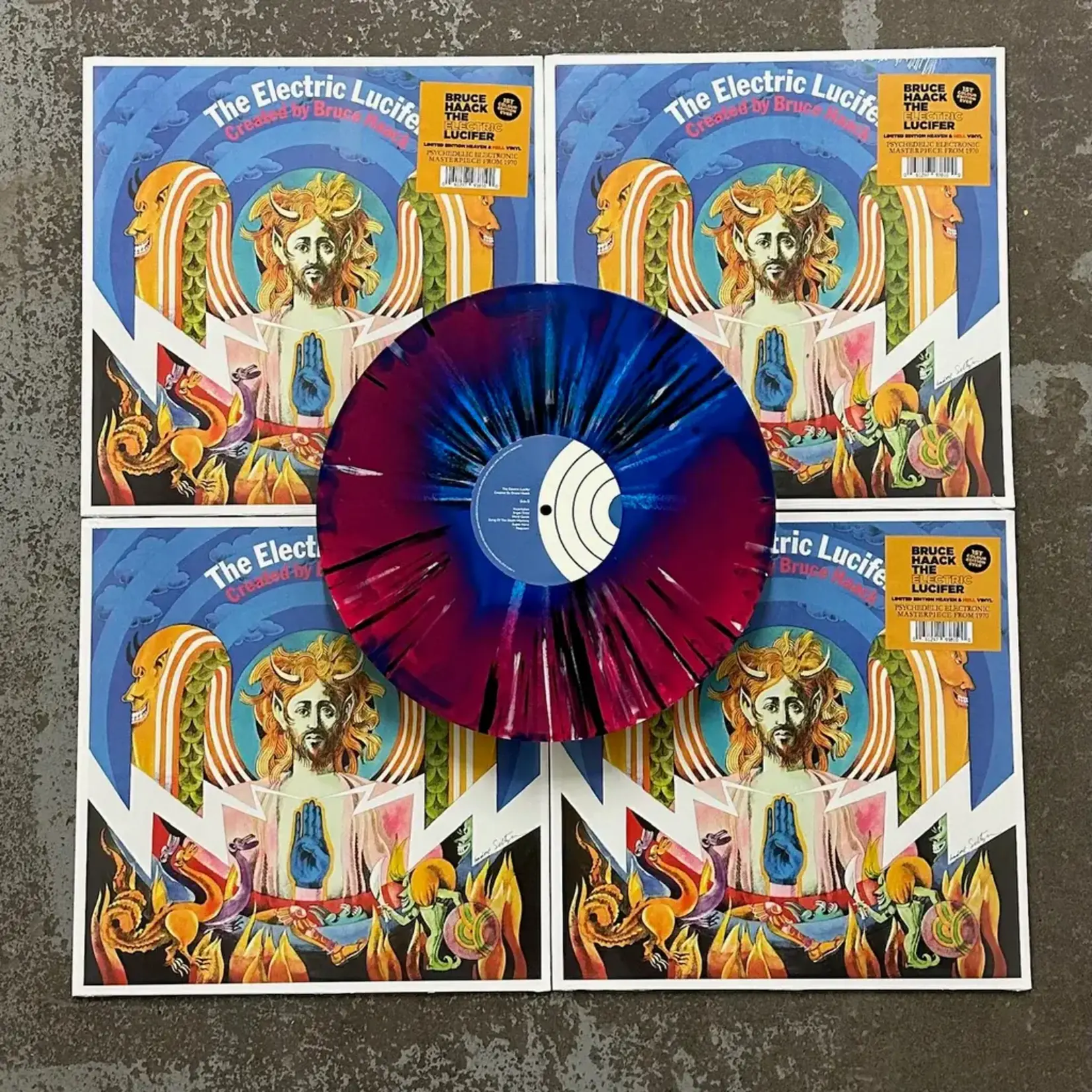 [New] Haack, Bruce: The Electric Lucifer ('Heaven & Hell" Vinyl) [TELEPHONE EXPLOSION RECORDS]