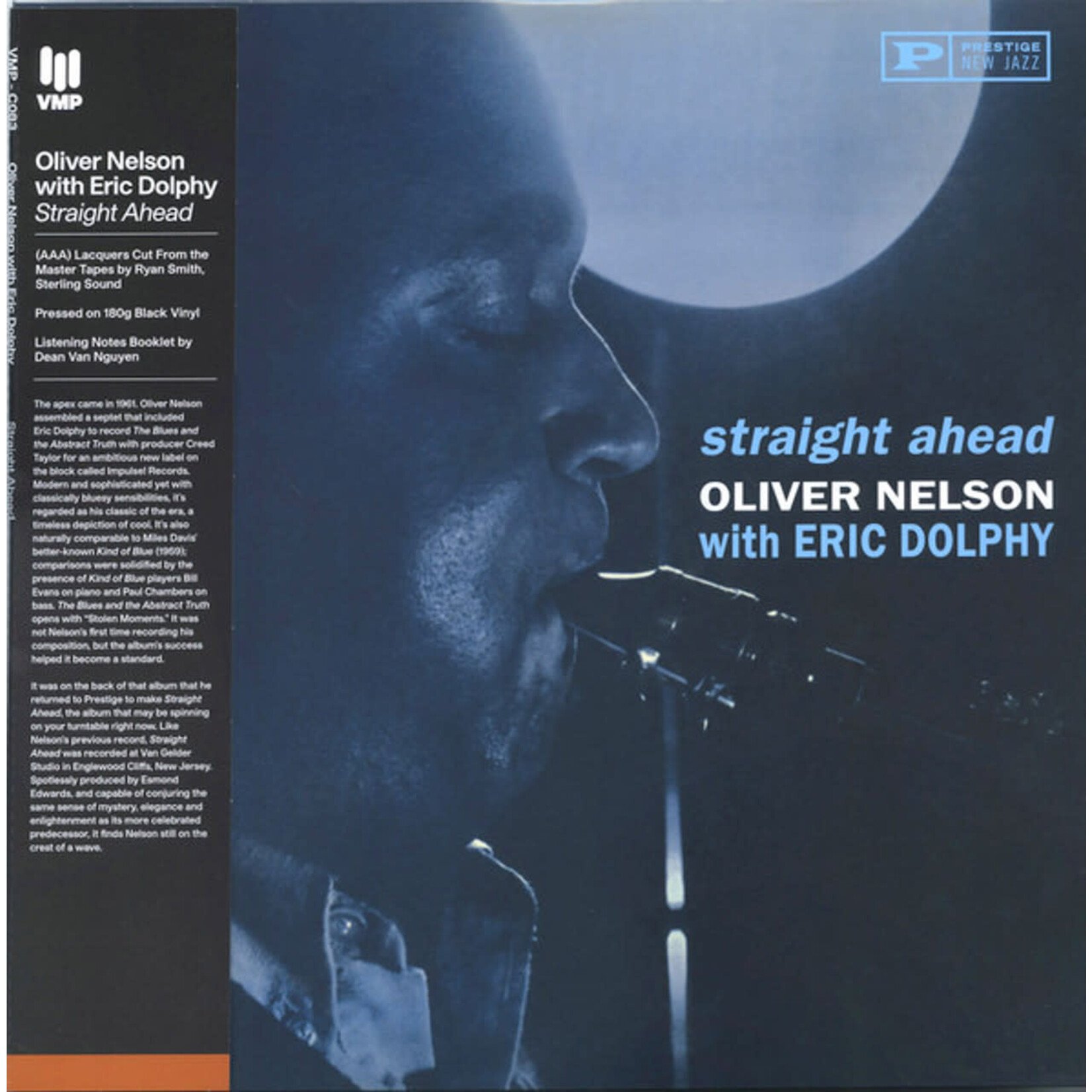 [New Vinyl] Nelson, Oliver: Straight Ahead (180g) [VINYL ME, PLEASE]
