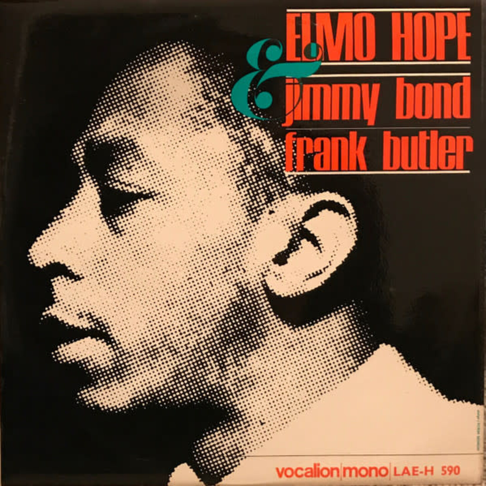 [Kollectible Vinyl] Hope, Elmo: With Frank Butler And Jimmy Bond (1965, UK, Post-Bop, VG+) [VOCALION]