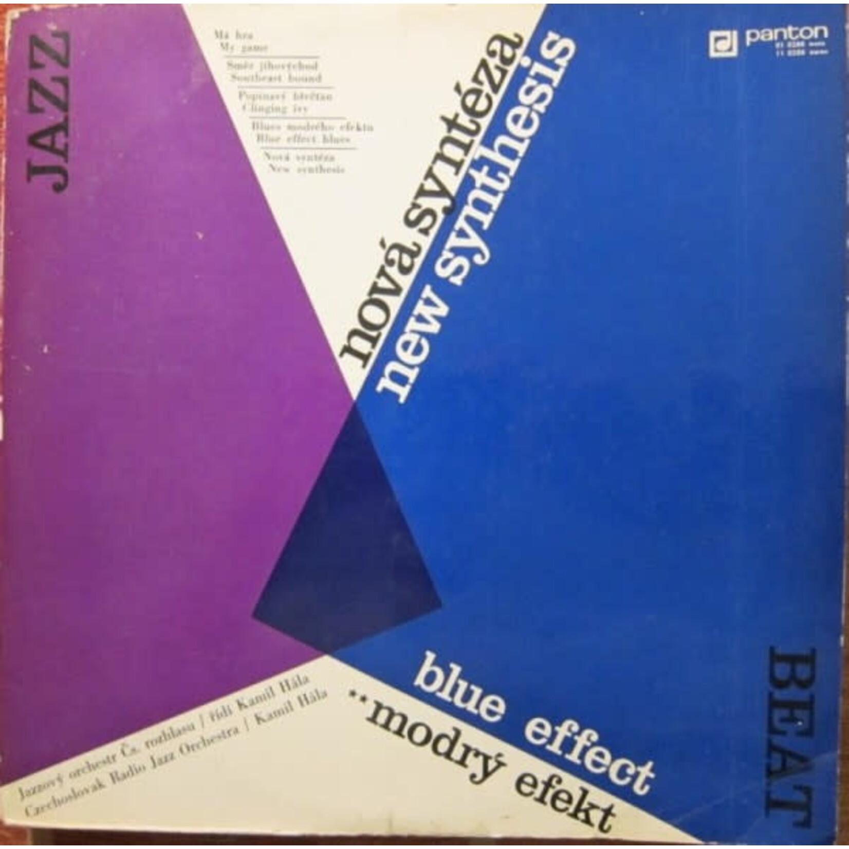 [Kollectible Vinyl] Blue Effect: Nová Syntéza [PANTON]