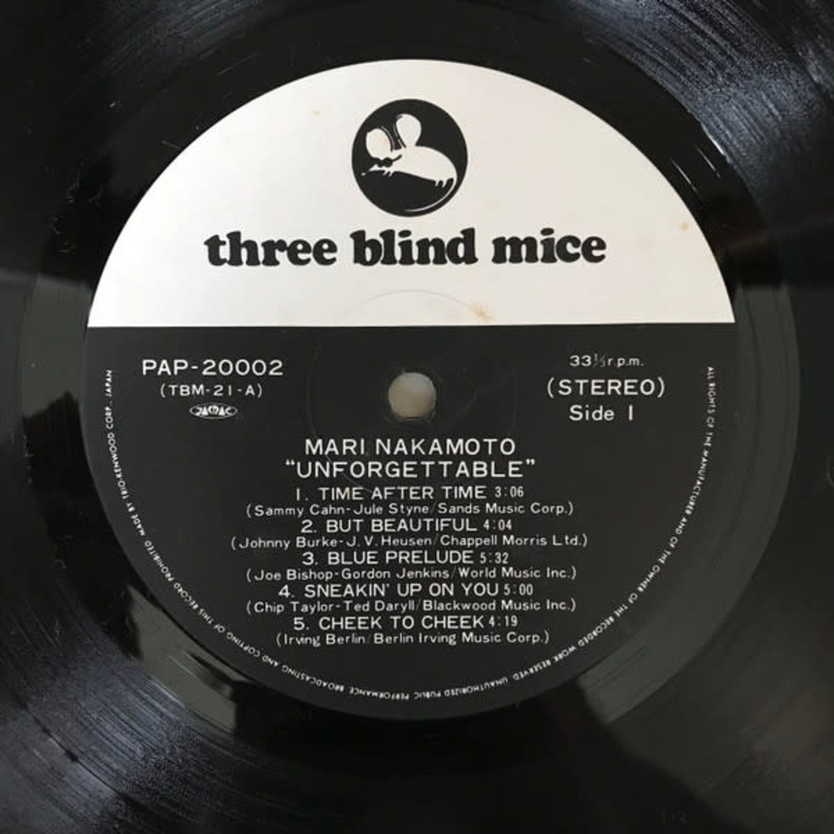 [Kollectible Vinyl] Nakamoto, Mari: Unforgettable! [THREE BLIND MICE]