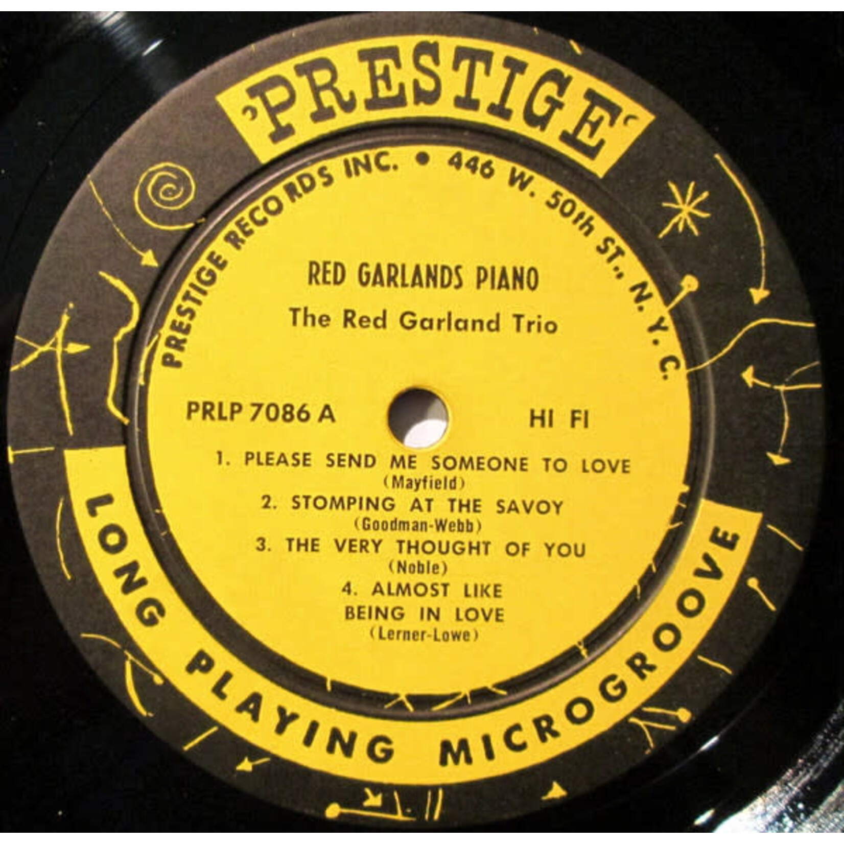 [Kollectibles] Garland, Red: Red Garland's Piano (1957, USA, New York Address, VG) [PRESTIGE]