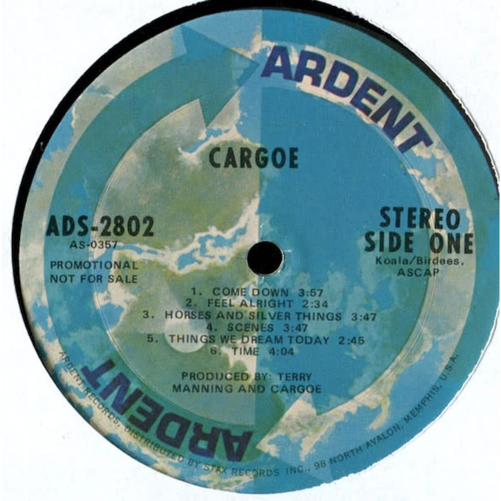 [Kollectible Vinyl] Cargoe: Cargoe [ARDENT]