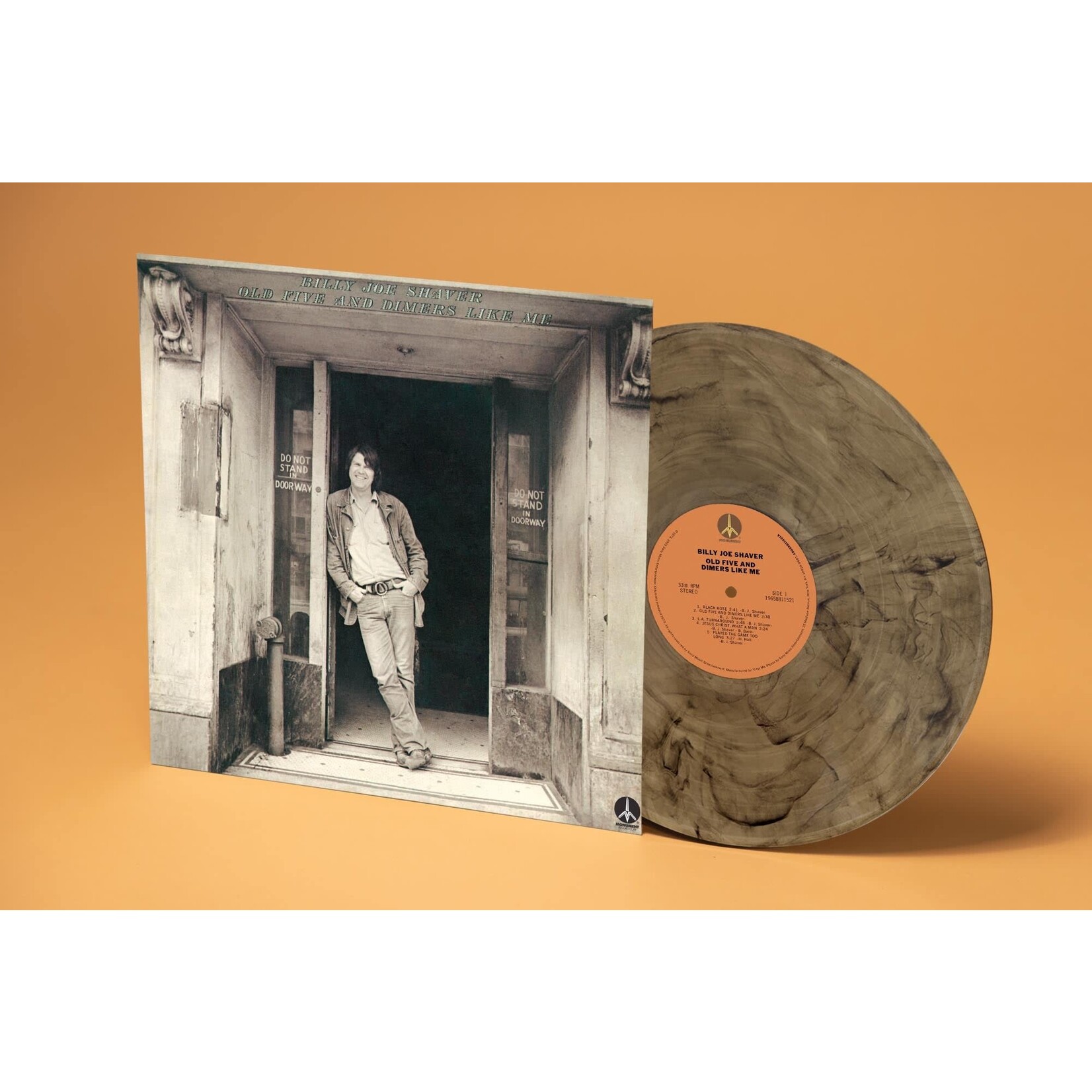 [New] Shaver, Billy Joe: Old Five And Dimers Like Me (180g-brown marble vinyl) [VINYL ME, PLEASE]