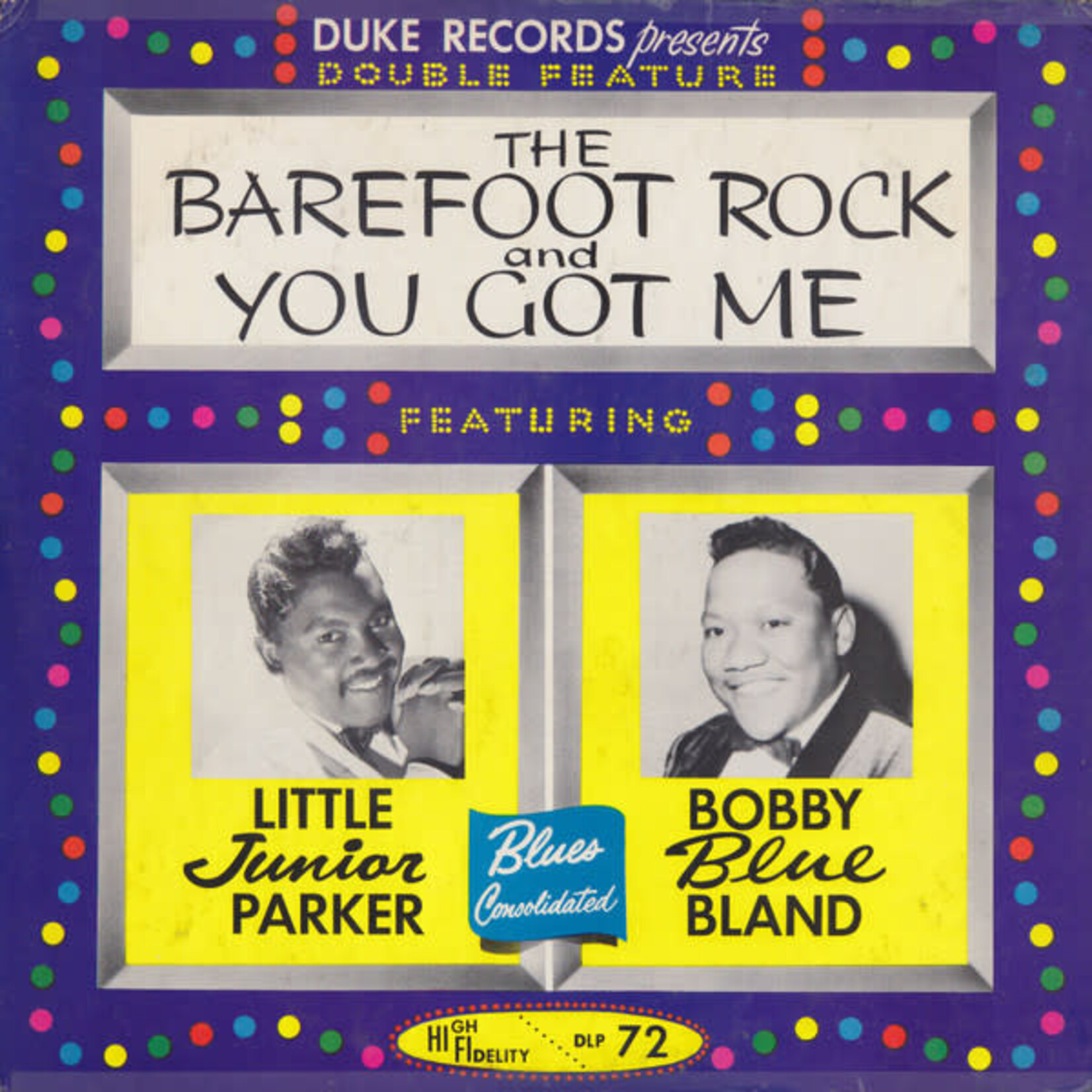 [Kollectibles] Little Junior Parker / Bobby Blue Bland: he Barefoot Rock And You Got Me (1958, USA, VG+) [DUKE]