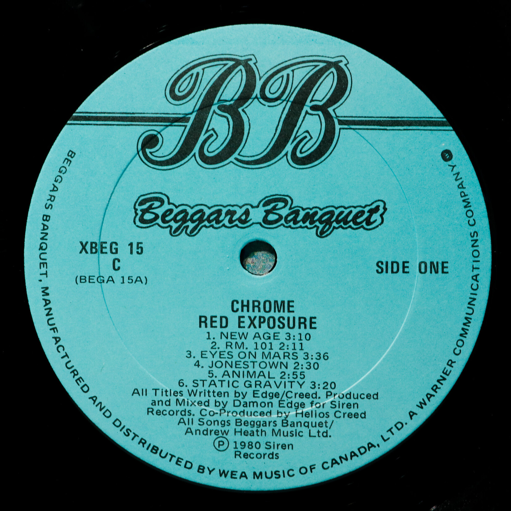 [Nick's Disk Pics] Chrome: Red Exposure [BEGGARS BANQUET]