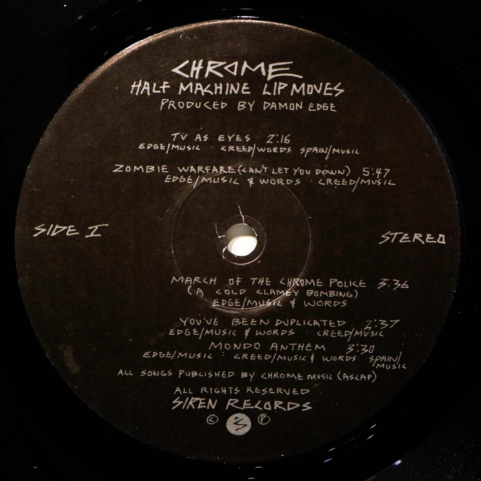 [Nick's Disk Pics] Chrome: Half Machine Lip Moves [SIREN]