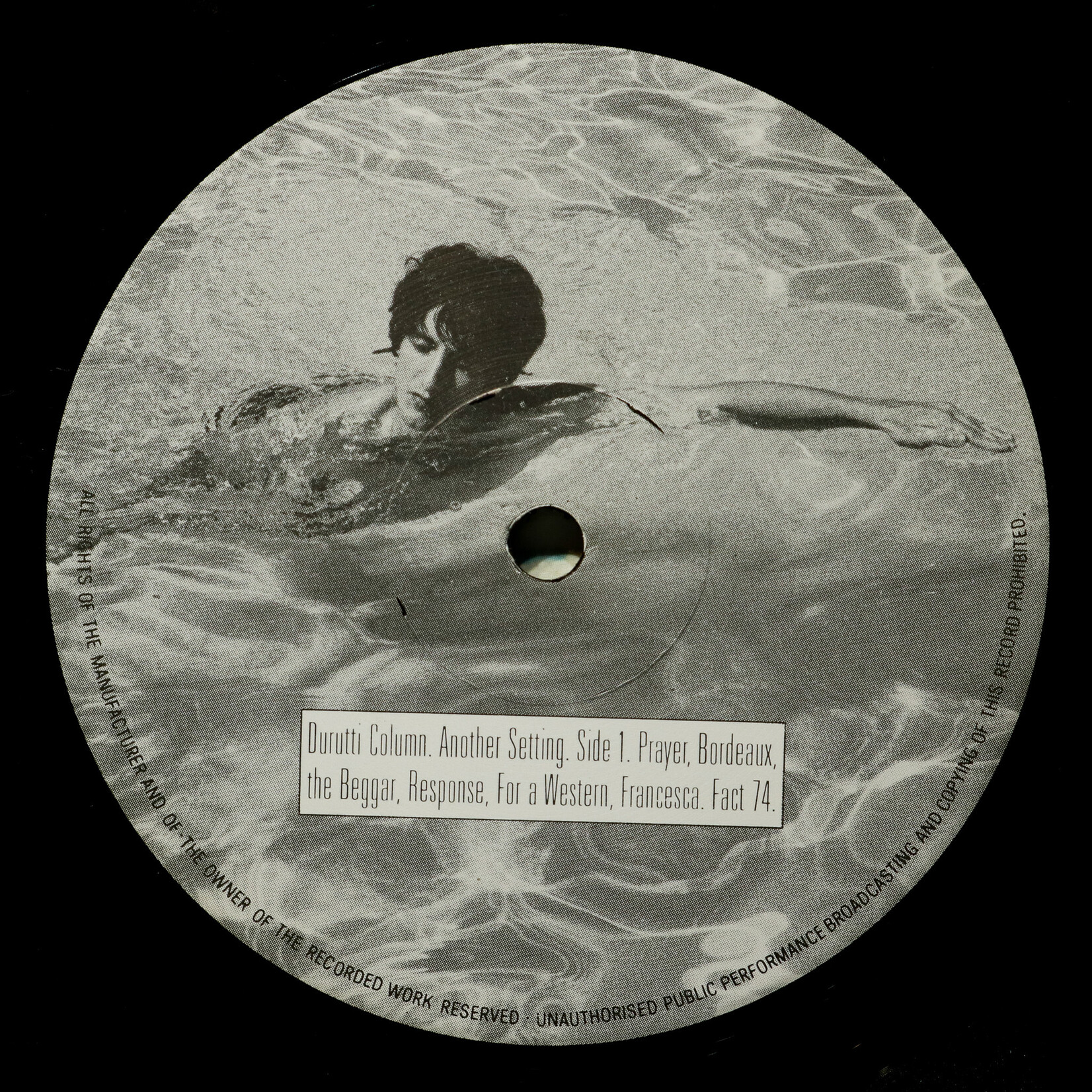 [Nick's Disk Pics] Durutti Column: Another Setting [FACTORY]