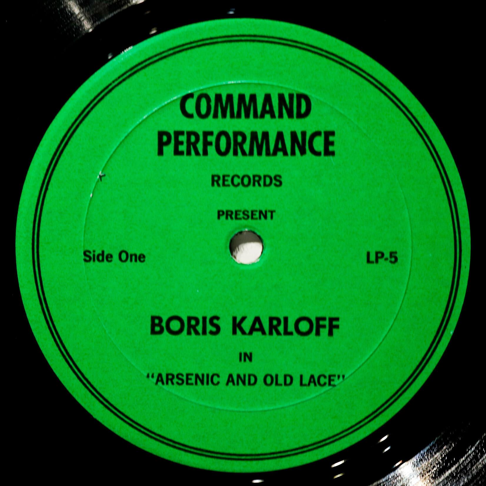 [Nick's Disk Pics] Karloff, Boris & Bela Lugosi: Arsenic and Old Lace/ The Doctor Prescribed Death [COMMAND PERFORMANCE]