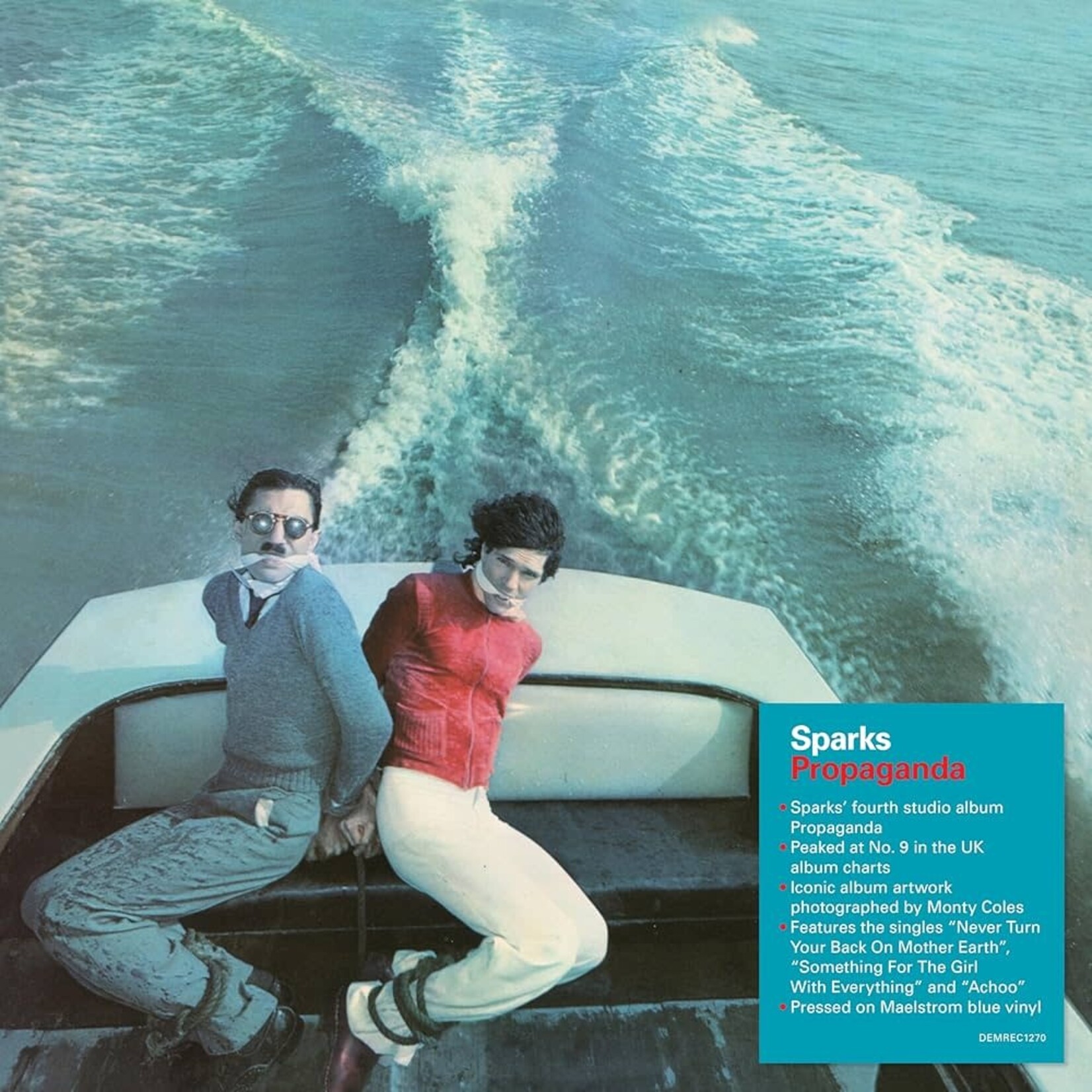 [New] Sparks: Propaganda (50th-anniversary edition/"maelstrom" blue vinyl) [DEMON]