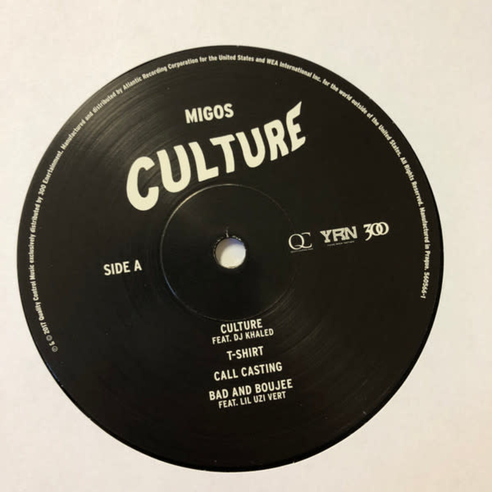 [Kollectibles] Migos: Culture (2017, USA, VG+, Hip Hop) [QUALITY CONTROL]