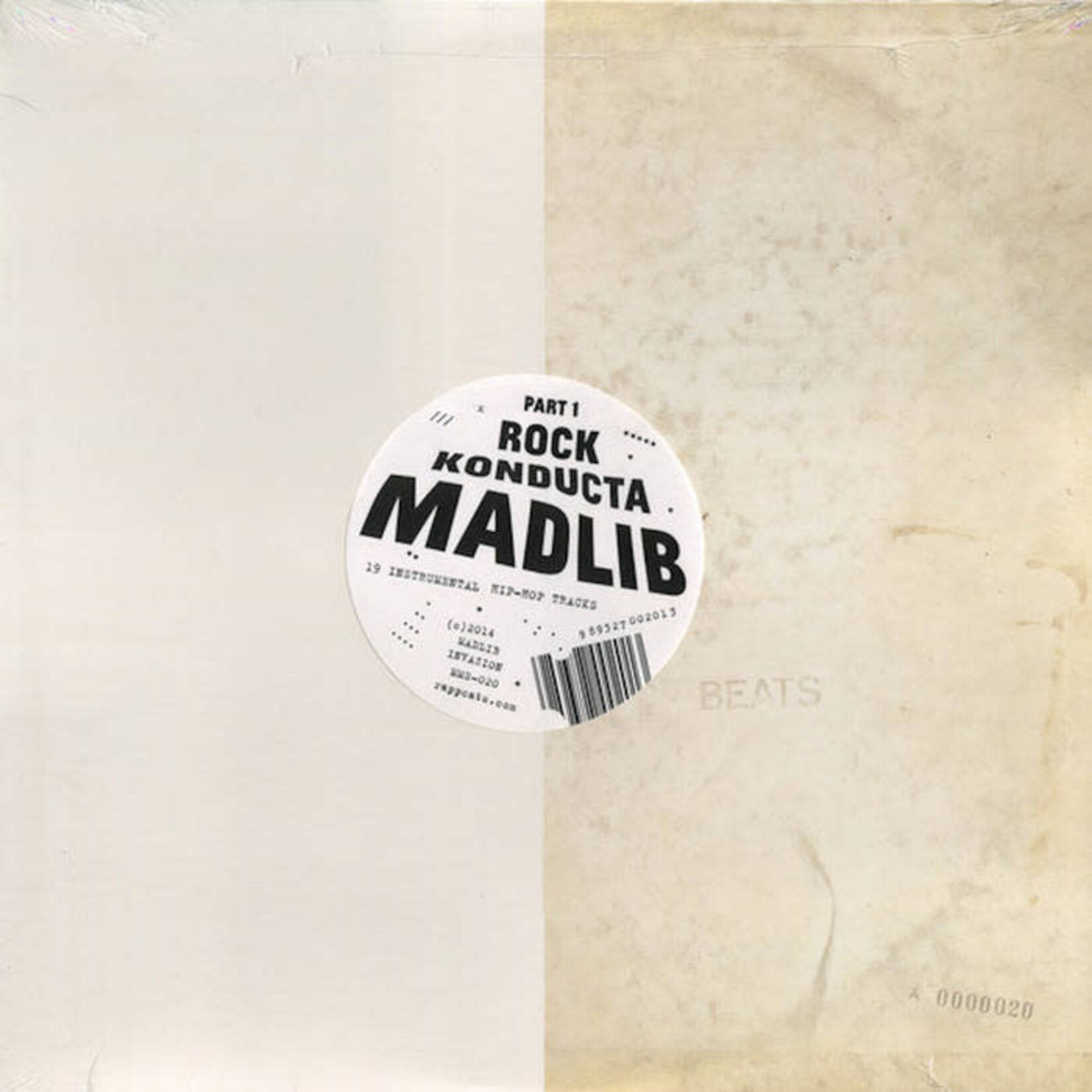 [Kollectibles] Madlib: Rock Konducta Pt.1 (2013, USA, Sealed, Hip Hop) [MADLIB INVAZION]
