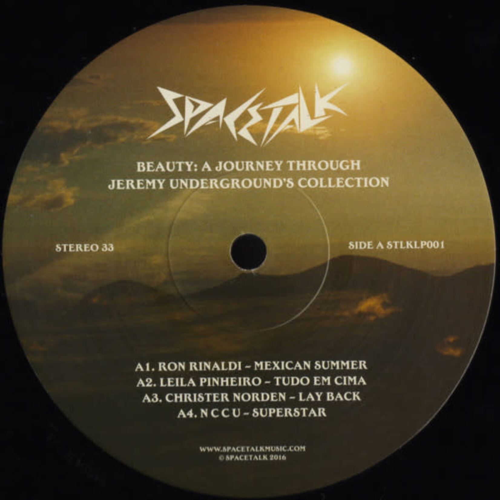 [Kollectible Vinyl] Jeremy, Underground: Beauty: A Journey Through Jeremy Background's Collection (2016, UK, VG+, Funk Comp) [SPACETALK]