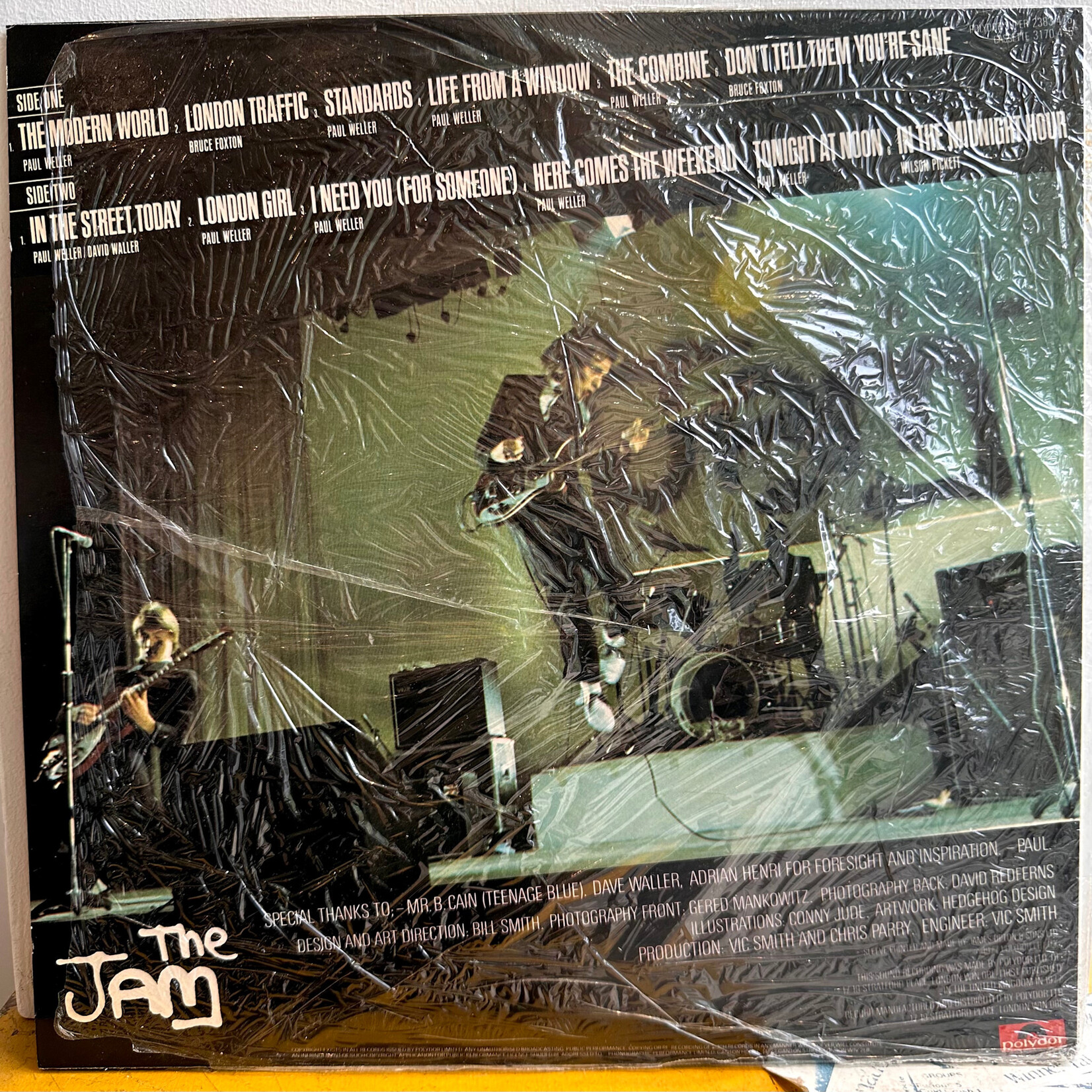 [Nick's Disk Pics] Jam: This Is The Modern World (1977, 1st UK Press!, VG+) [POLYDOR]