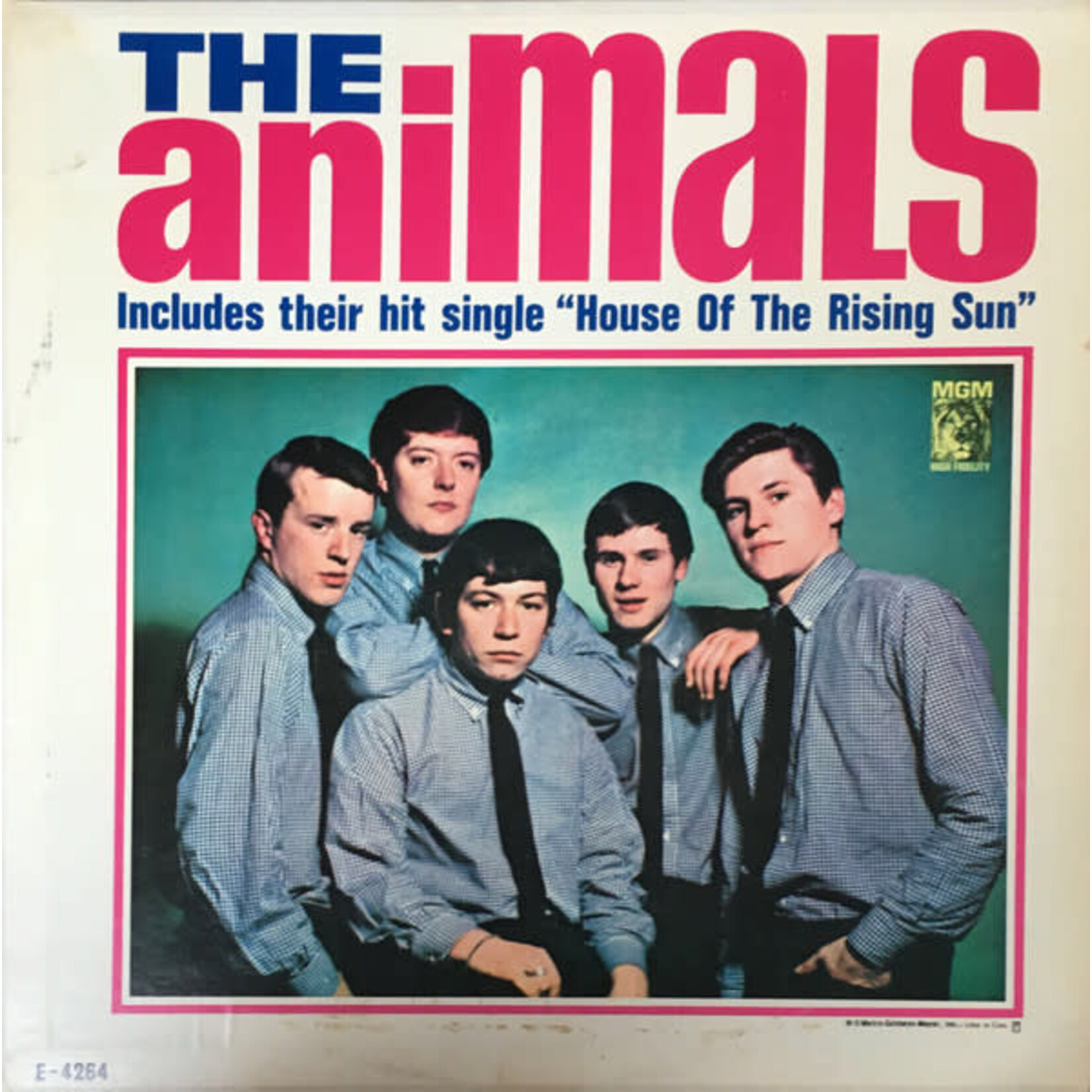 [Kollectibles] The animals: Self-titled (1964, Canada, early stereo, Pop/rock, VG+) [ MGM]