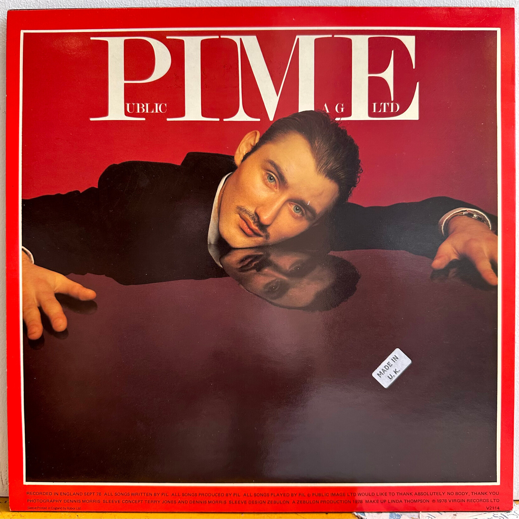 [Nick's Disk Pics] Public Image: Public Image (First Issue) (1978, UK, w/ Mint Insert, NM) [VIRGIN]