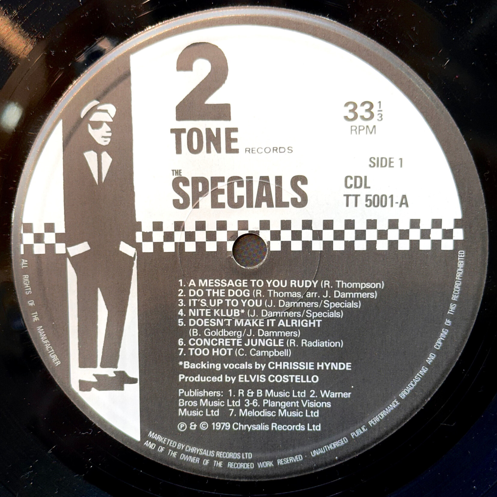 [Nick's Disk Pics] Specials: Specials (1979, 1st UK Press, Ex) [TWO-TONE]