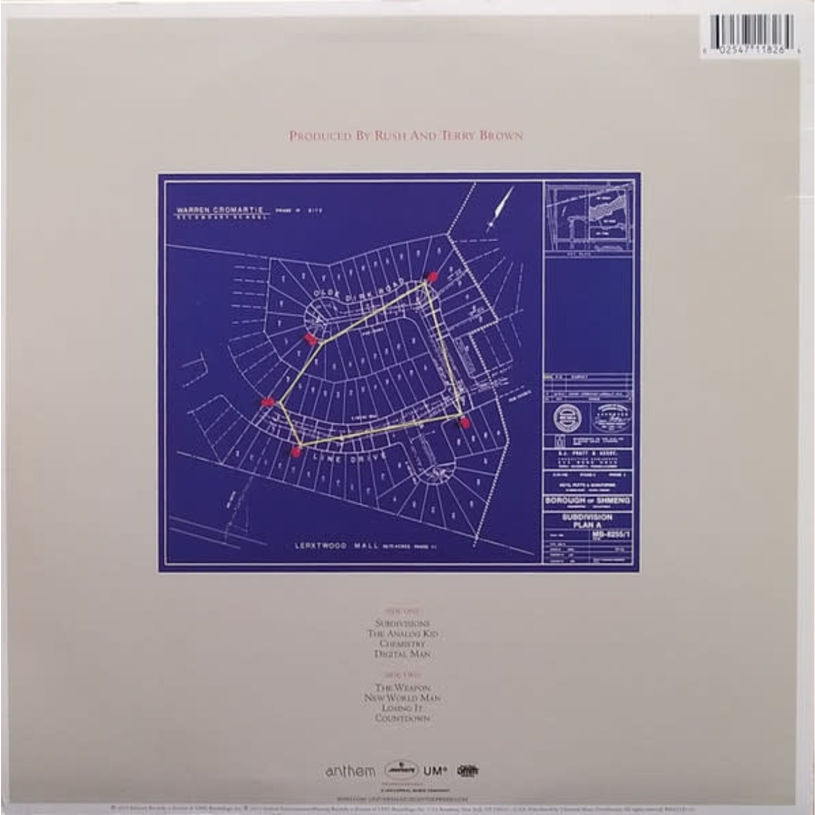 [Kollectible Vinyl] Rush: Signals (2015, heavy duty 180/200g vinyl, USA, VG+) [ANTHEM]