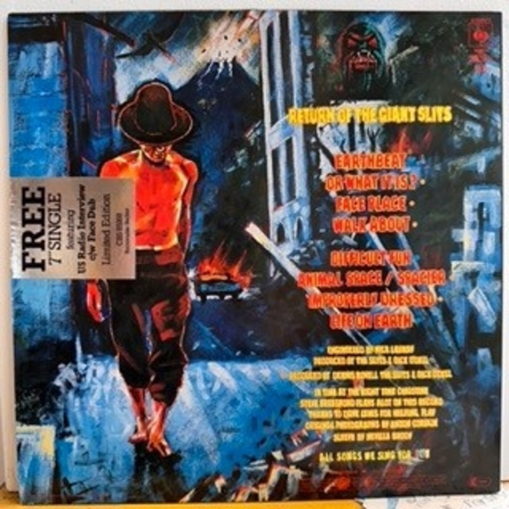 [Nick's Disk Pics] Slits: Return of The Giant (1981, UK, w/ Promo 7", Ex) [CBS]