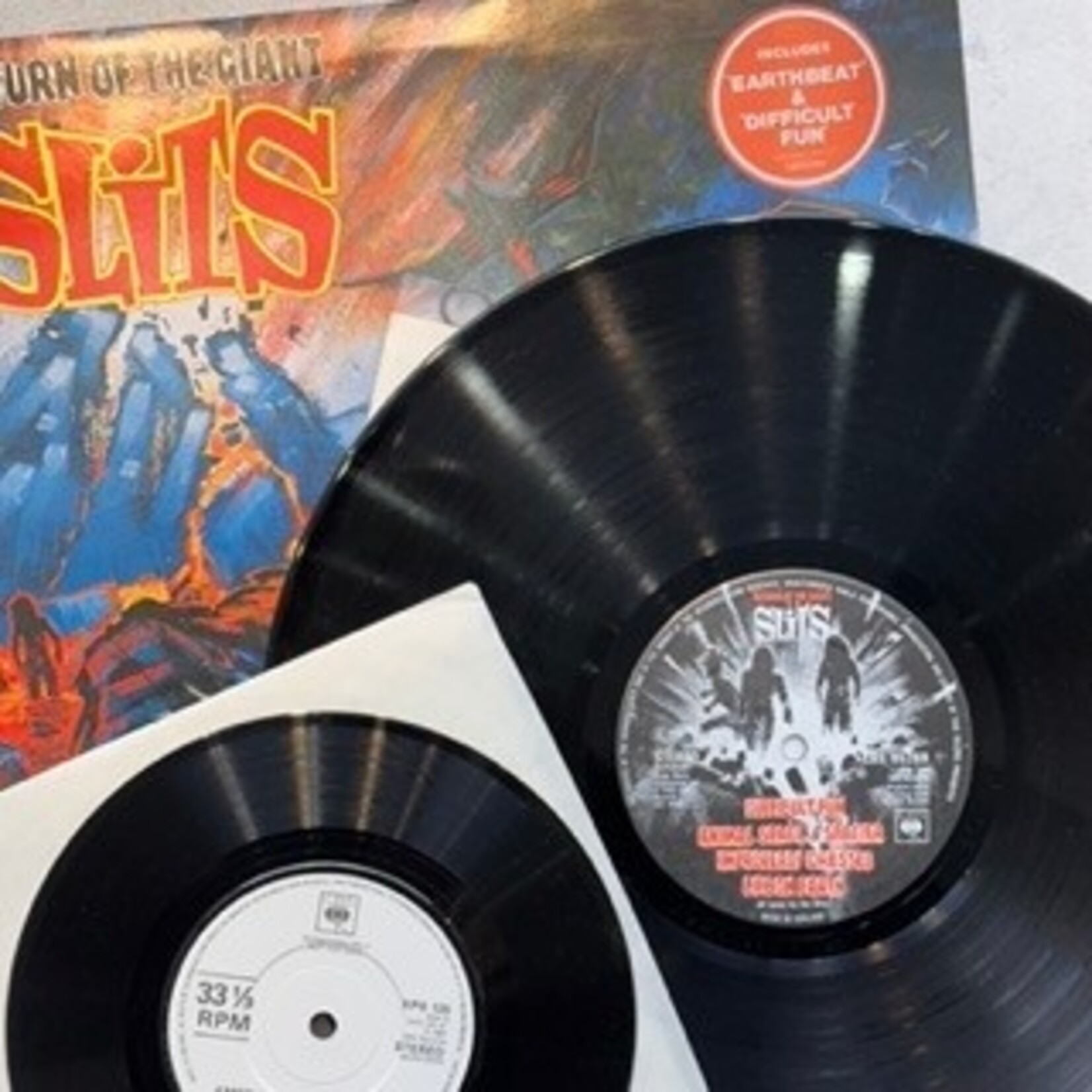 [Nick's Disk Pics] Slits: Return of The Giant (1981, UK, w/ Promo 7", Ex) [CBS]