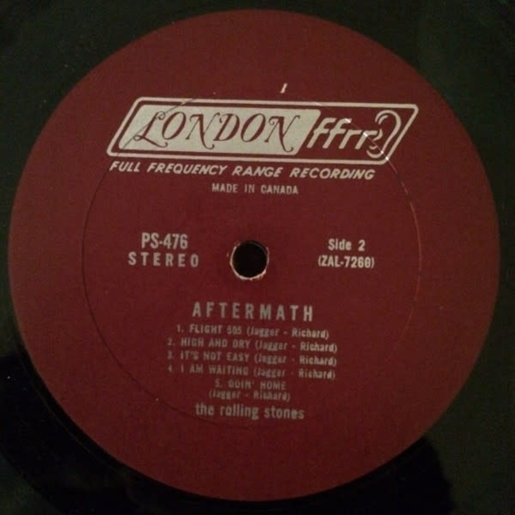 [Kollectible Vinyl] The rolling stones: Aftermath (1966, Canada, Mono in shrink, VG+) [LONDON]