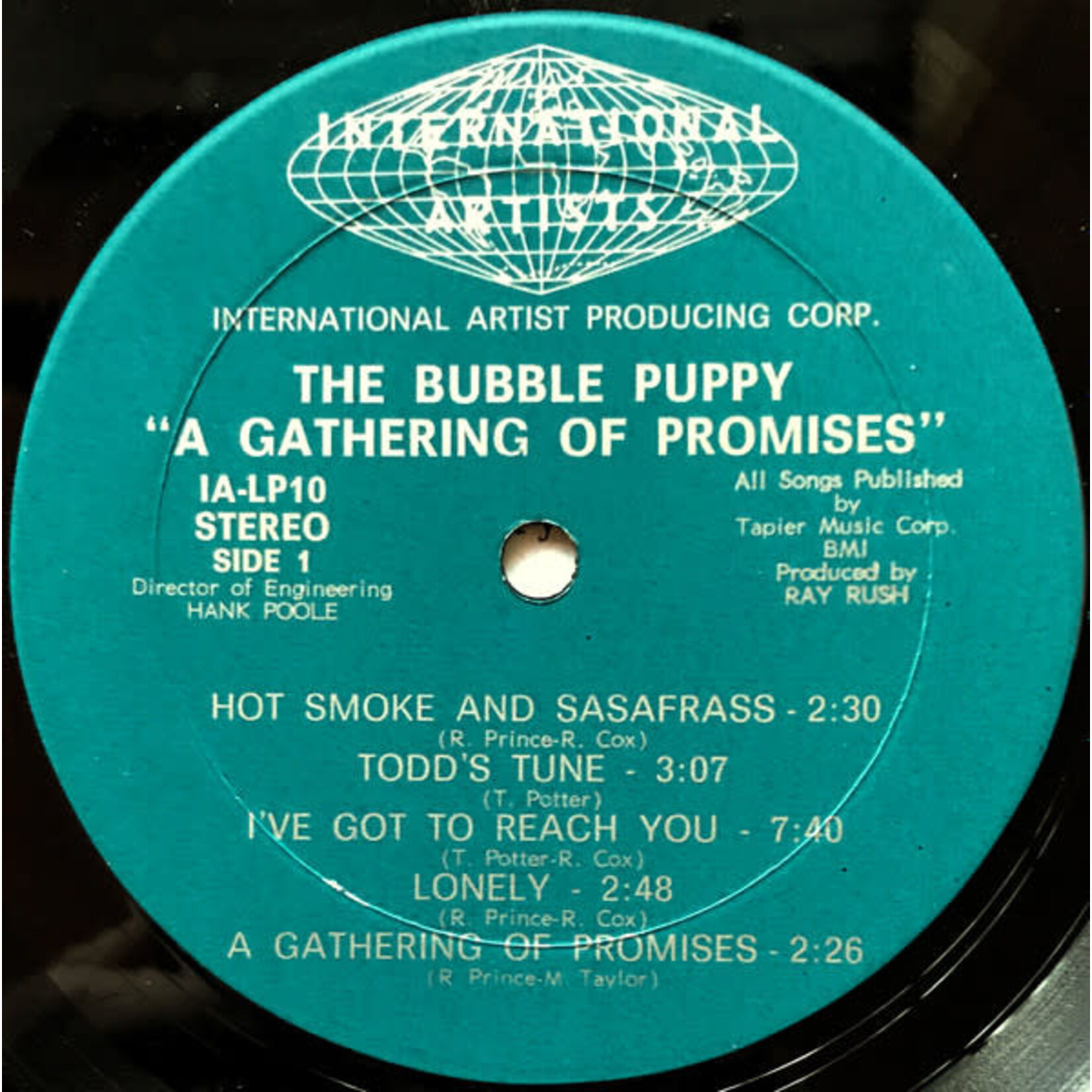 [Kollectible Vinyl] The bubble puppy: A gathering of promises (1969, USA, stereo, VG) [INTERNATIONAL ARTIST]