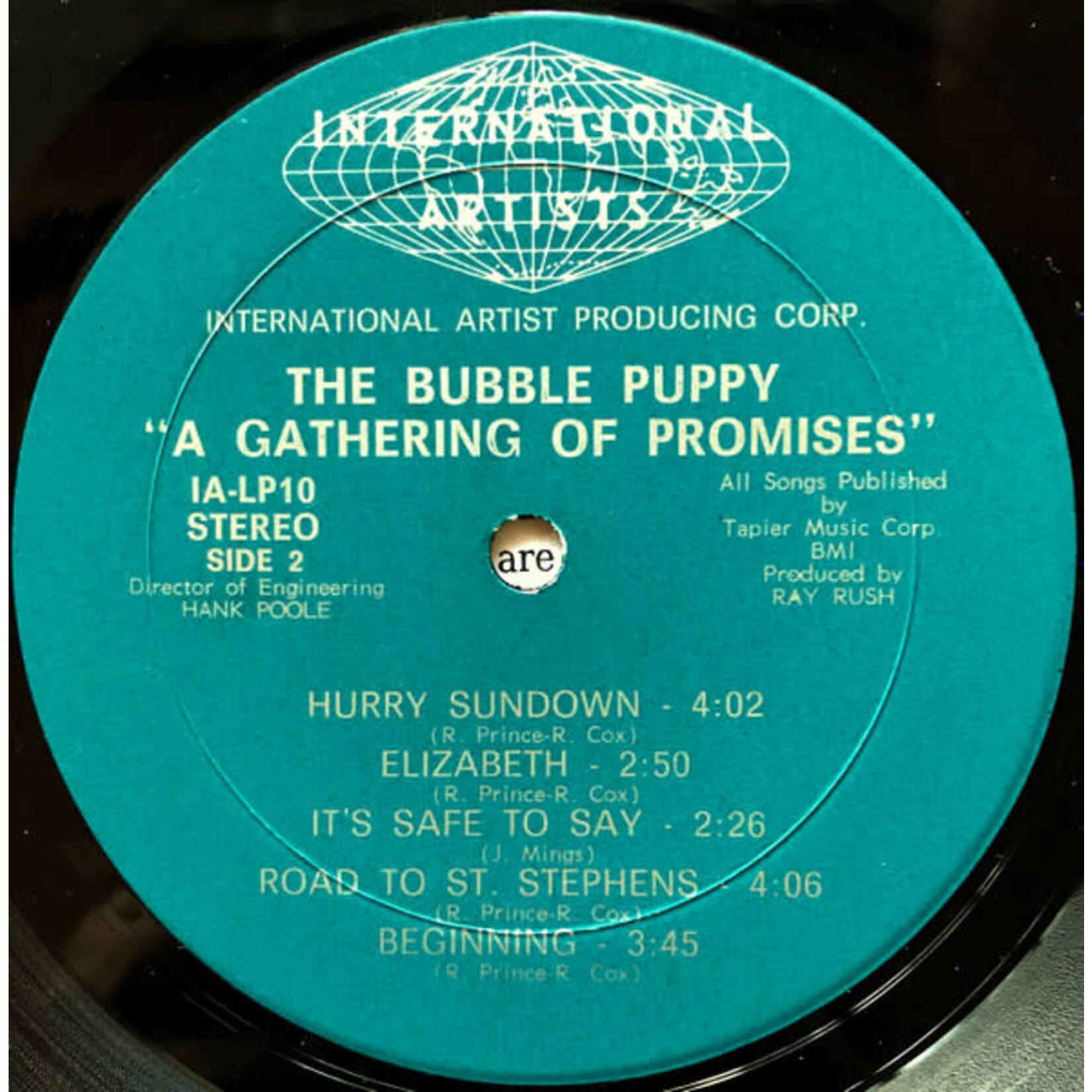 [Kollectibles] The bubble puppy: A gathering of promises (1969, USA, stereo, VG) [INTERNATIONAL ARTIST]