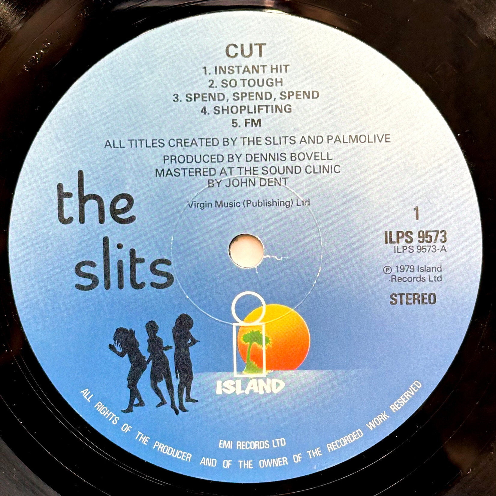[Nick's Disk Pics] Slits: Cut (1979, UK, VG+, Punk) [ISLAND]