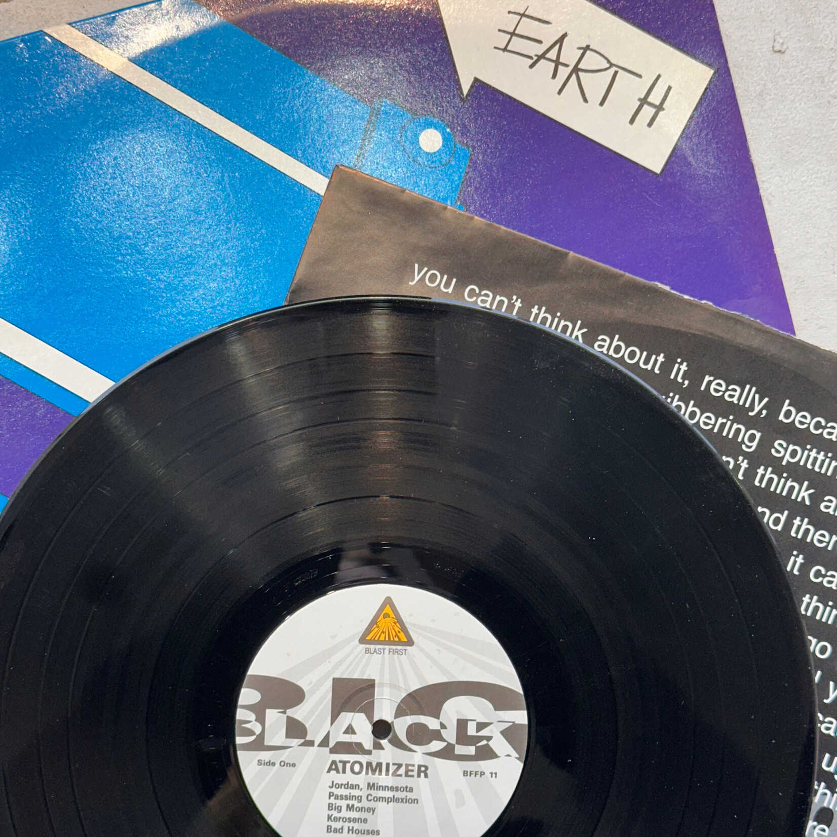 [Nick's Disk Pics] Big Black: Atomizer (1986, UK, VG+, Punk) [BLAST FIRST]